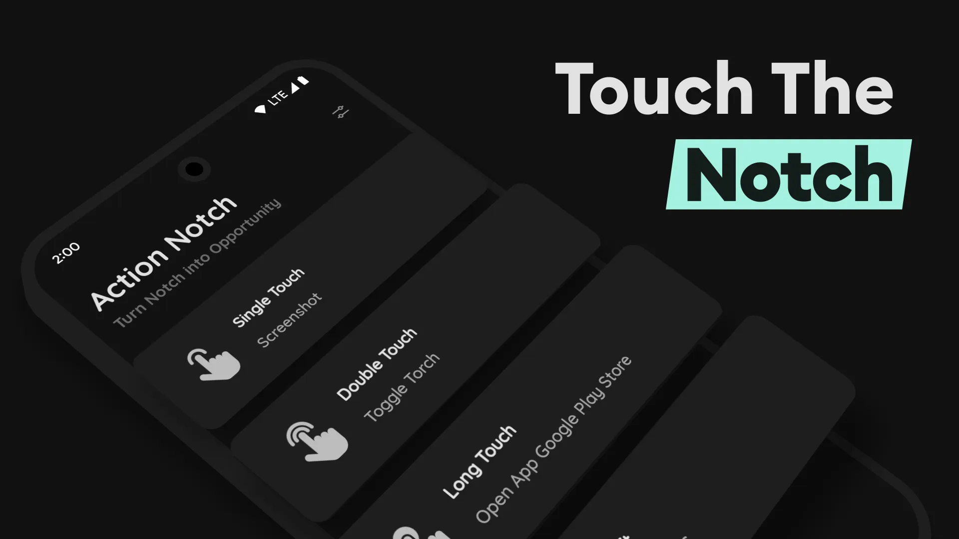 Action Notch: Touch The Notch | Indus Appstore | Screenshot