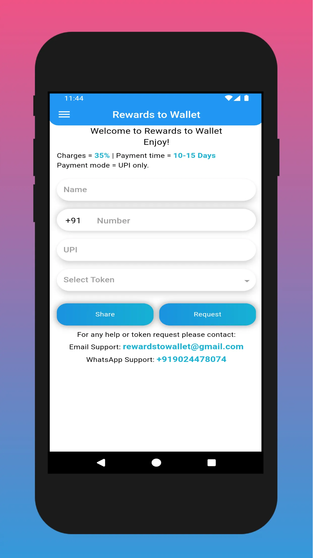 Rewards to Wallet (Converter) | Indus Appstore | Screenshot