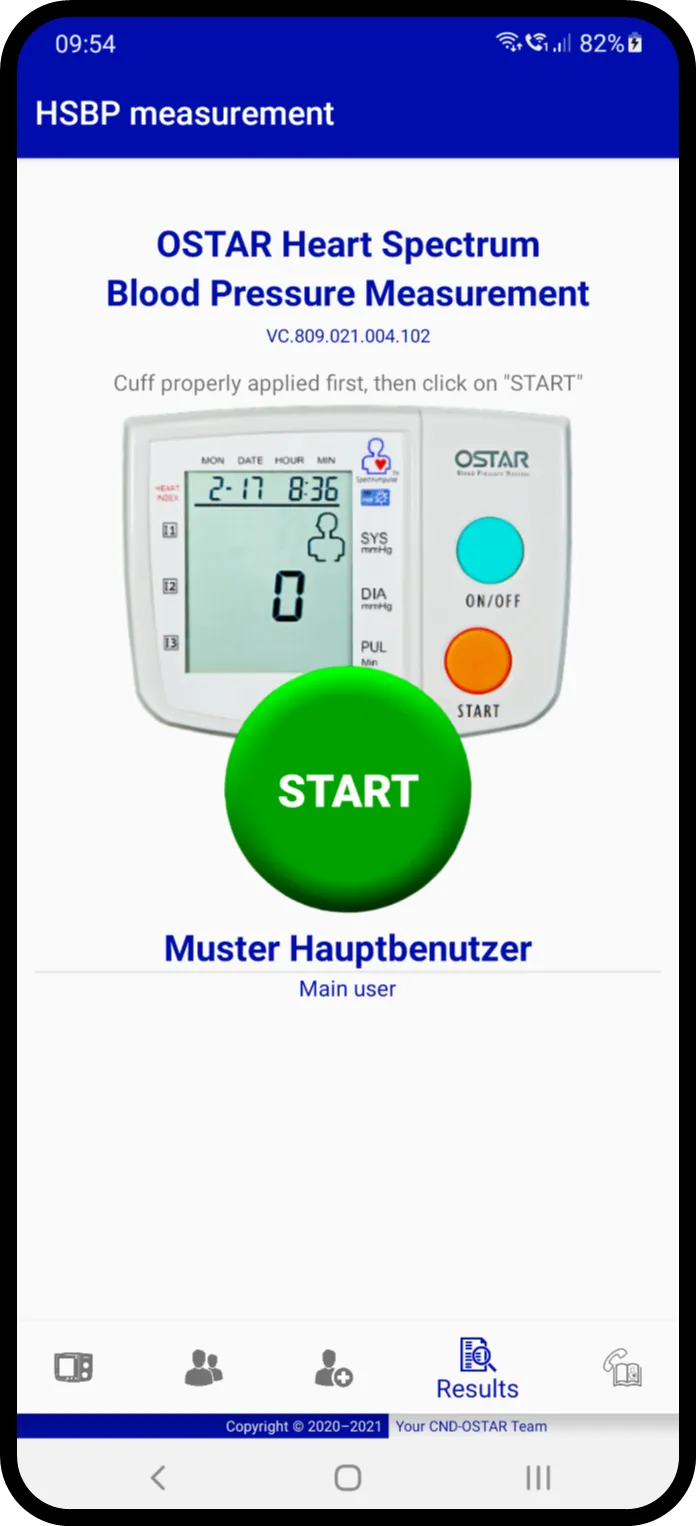 HS blood pressure measurement | Indus Appstore | Screenshot