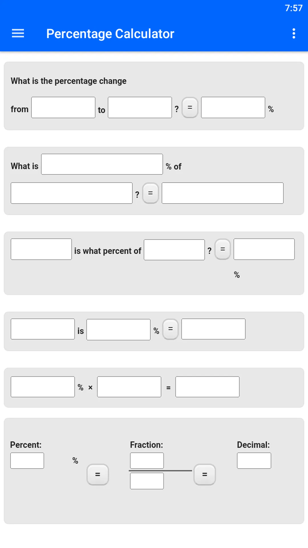 Percentage Calculator | Indus Appstore | Screenshot