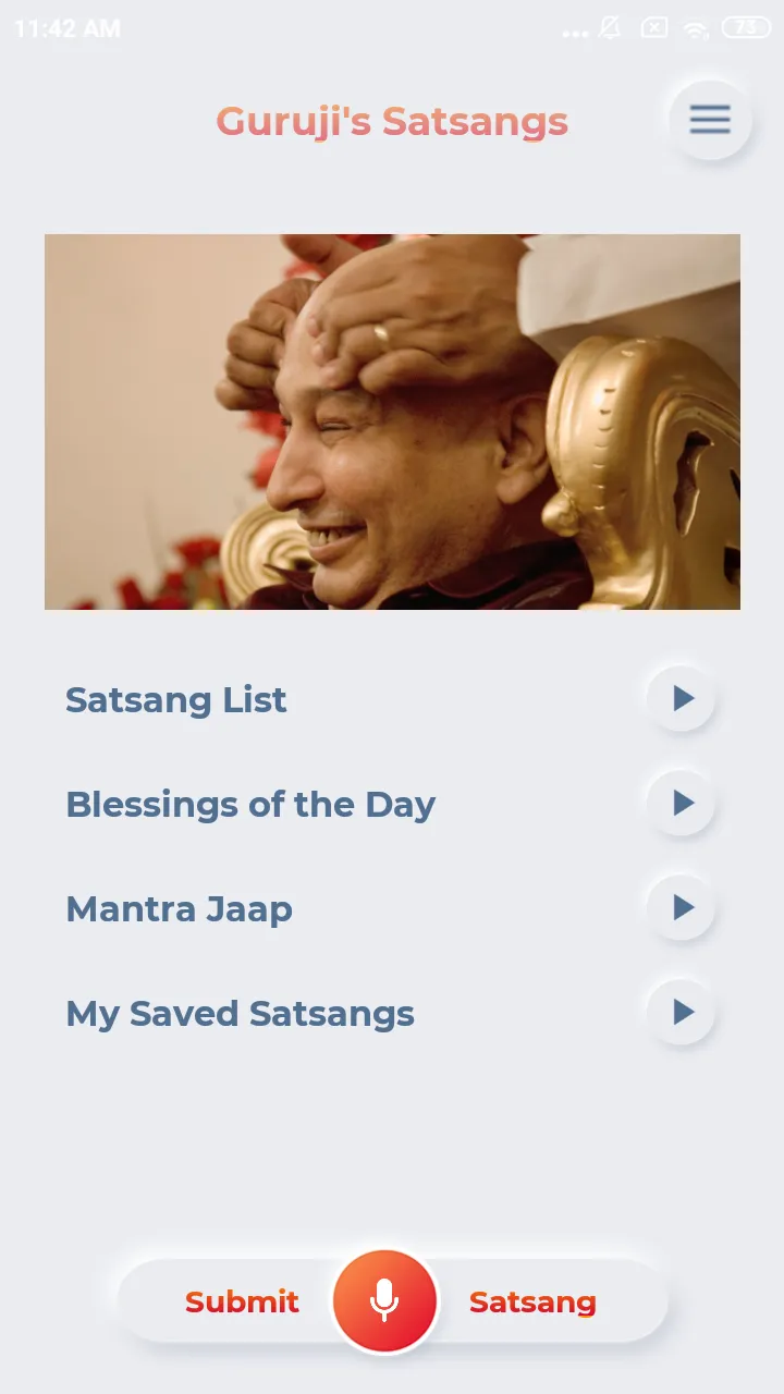 Guruji Satsang | Indus Appstore | Screenshot