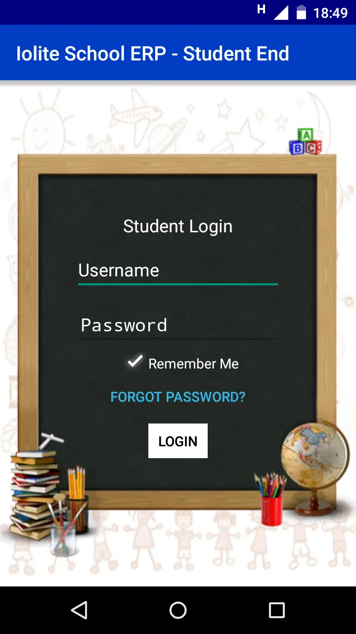 Iolite School ERP Student End | Indus Appstore | Screenshot