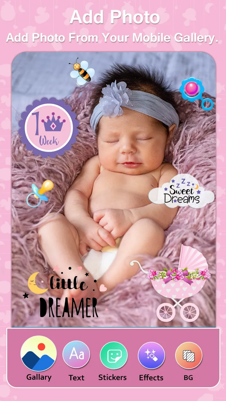 Baby Photo Editor photo frames | Indus Appstore | Screenshot