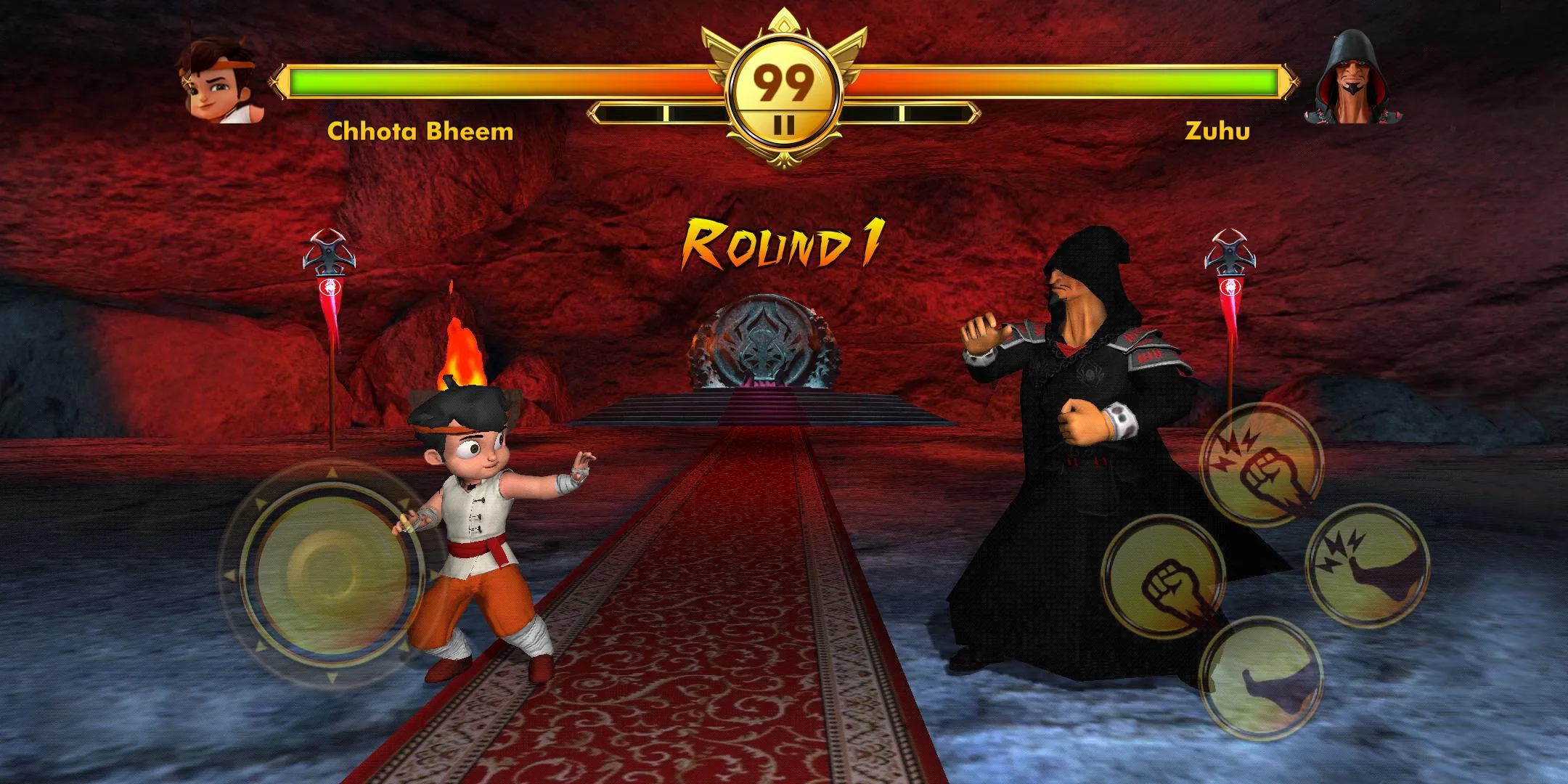 Kung Fu Dhamaka Official Game | Indus Appstore | Screenshot