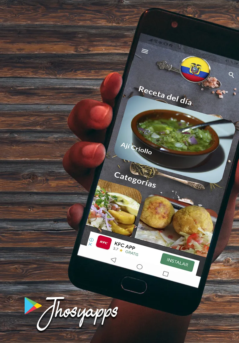 Comida Ecuatoriana Recetas | Indus Appstore | Screenshot