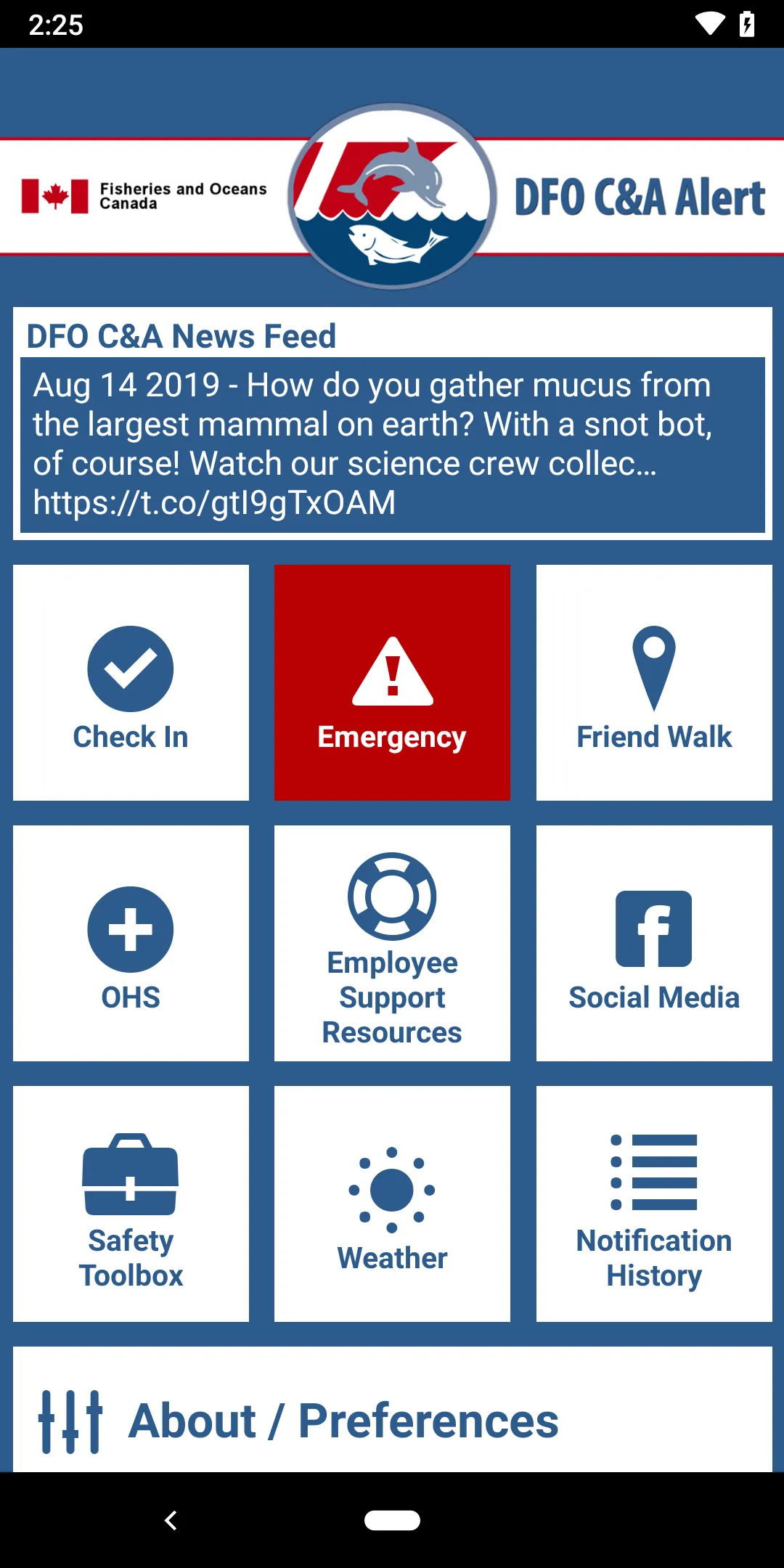 DFO C&A Alert | Indus Appstore | Screenshot