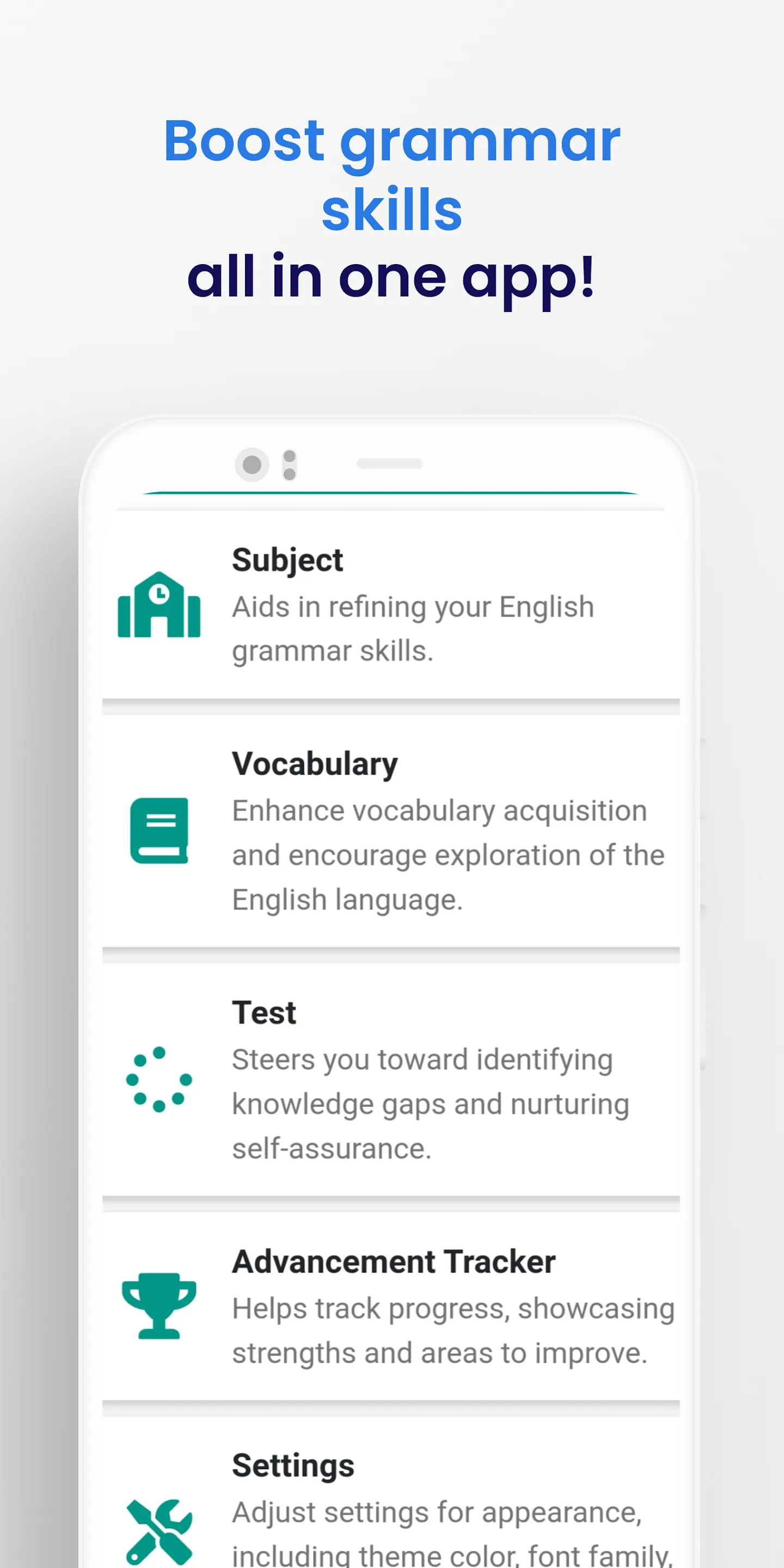 Grammar Pro: Basics & Tests | Indus Appstore | Screenshot