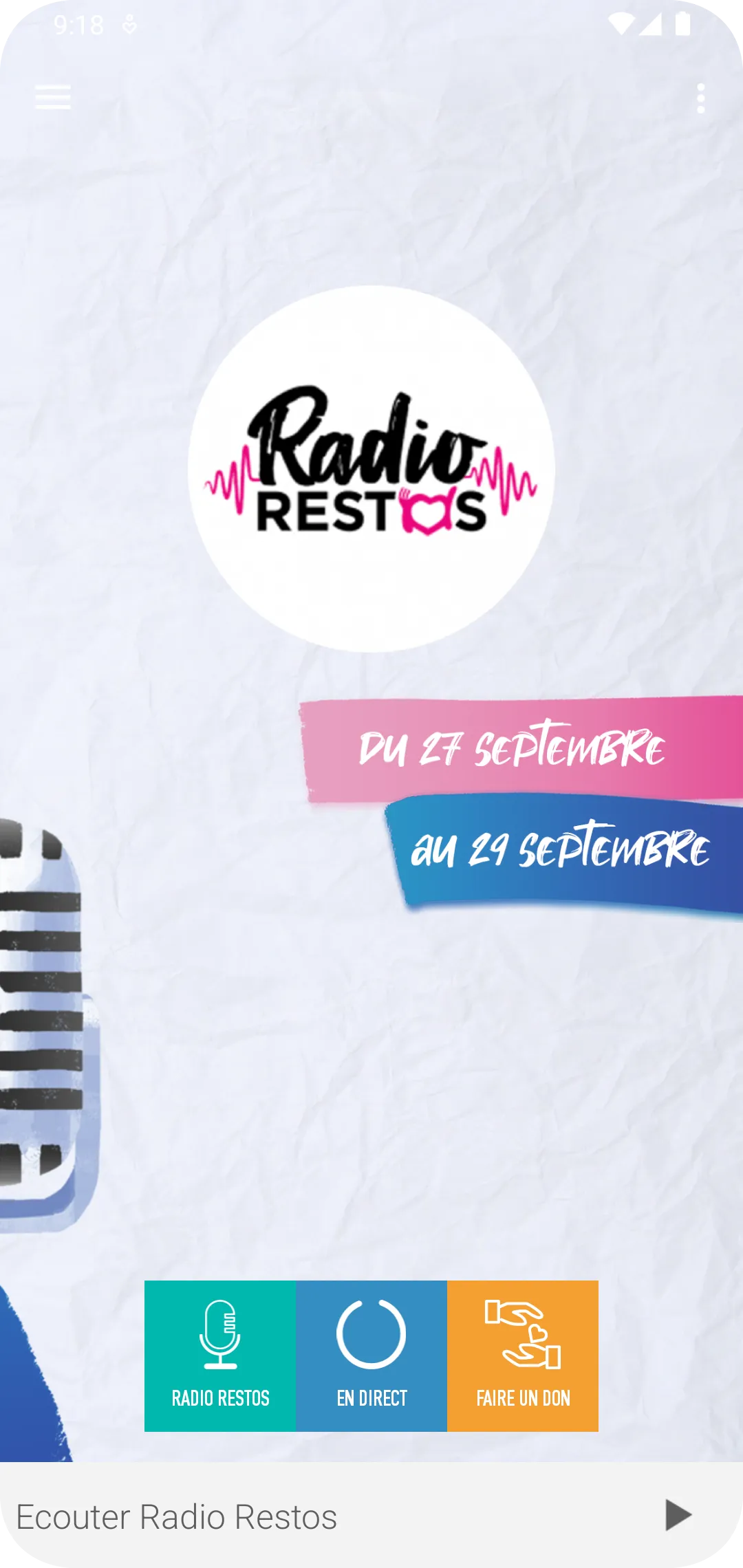 Radio Restos | Indus Appstore | Screenshot