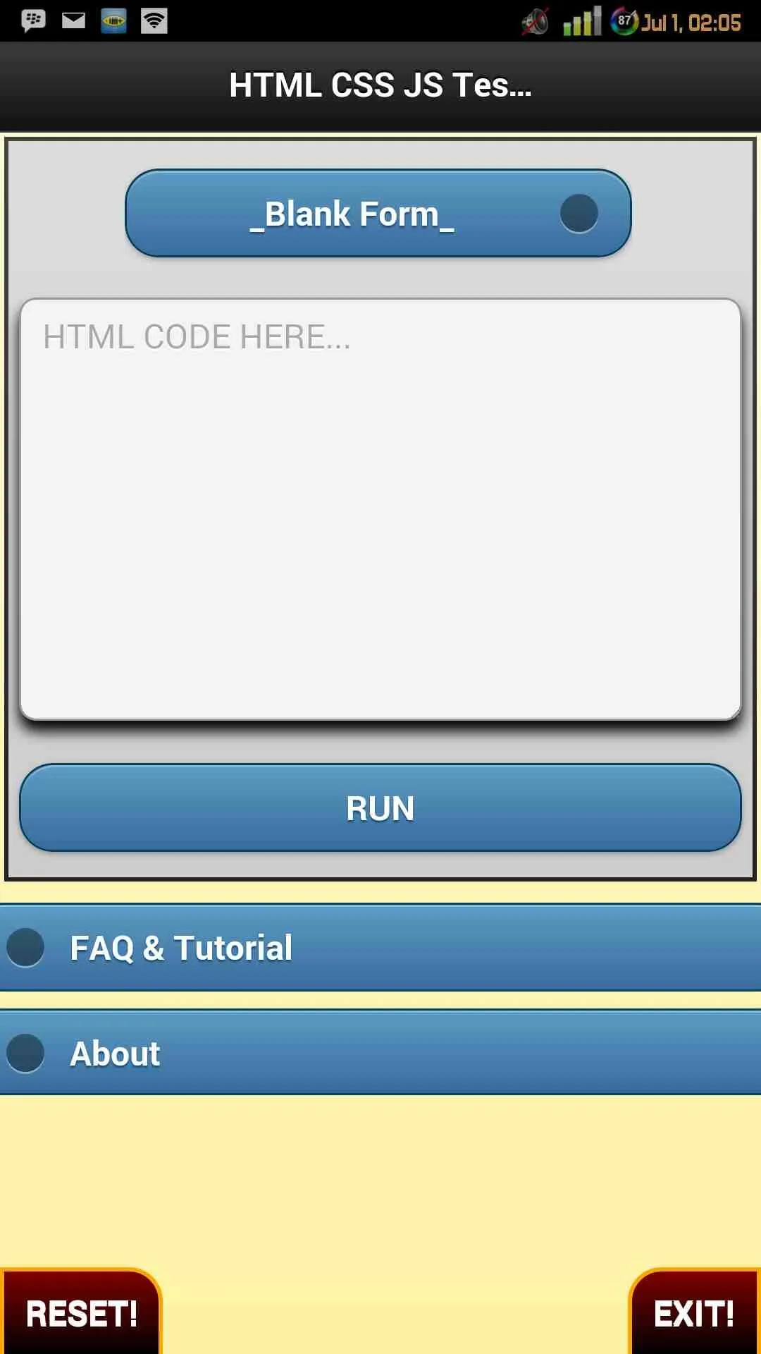 Html Css JS Tester + Example | Indus Appstore | Screenshot