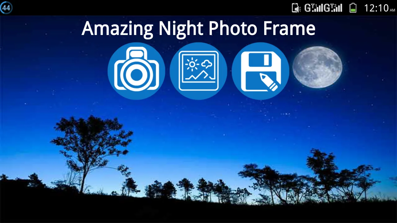 Amazing Night Photo Frame | Indus Appstore | Screenshot