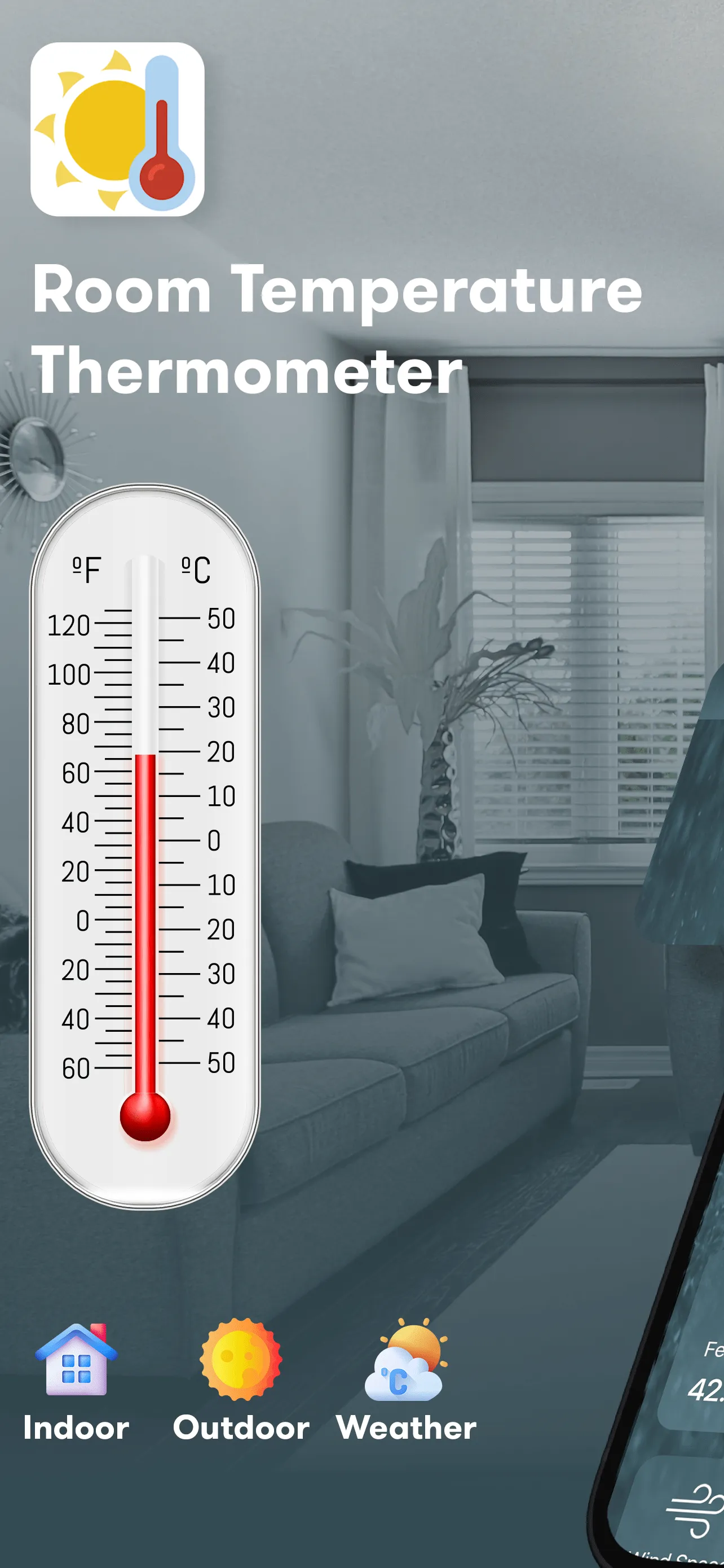 Room Temperature Thermometer | Indus Appstore | Screenshot