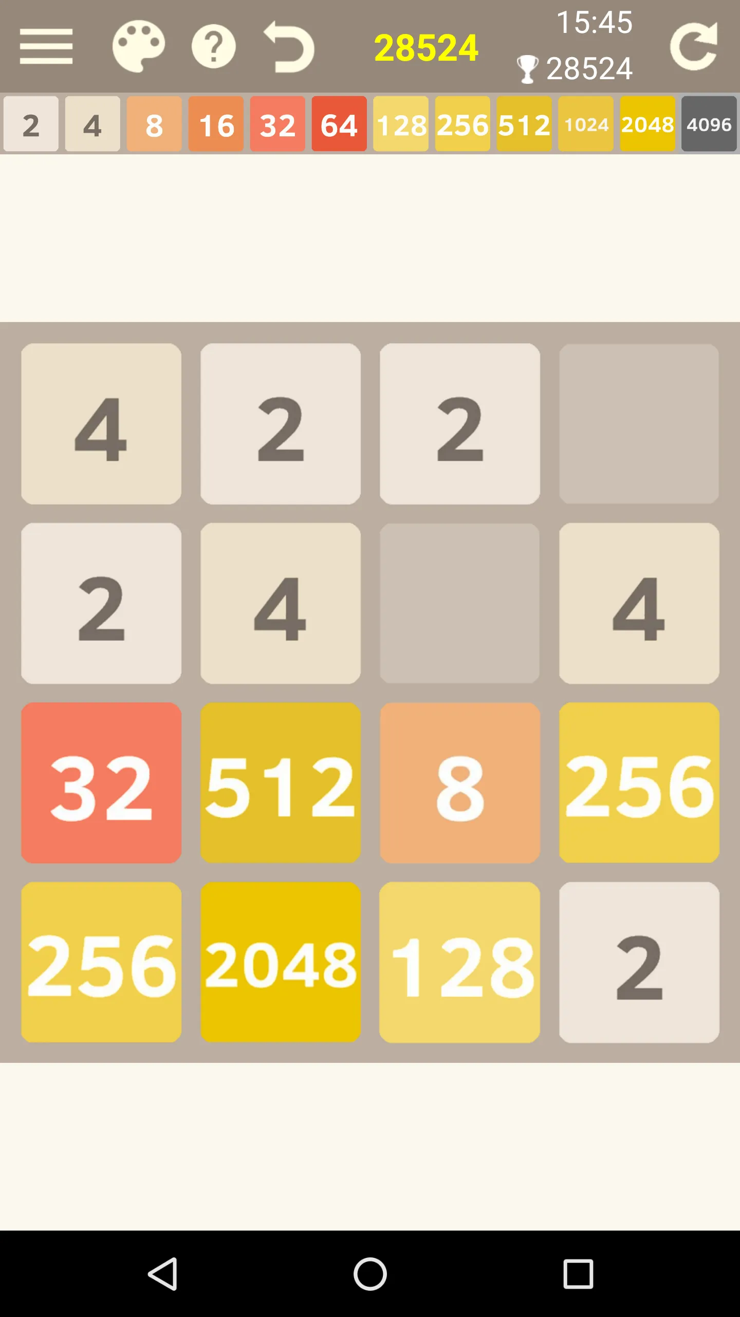 2048 Number Puzzle | Indus Appstore | Screenshot