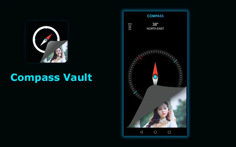 Compass vault : Hide photo | Indus Appstore | Screenshot