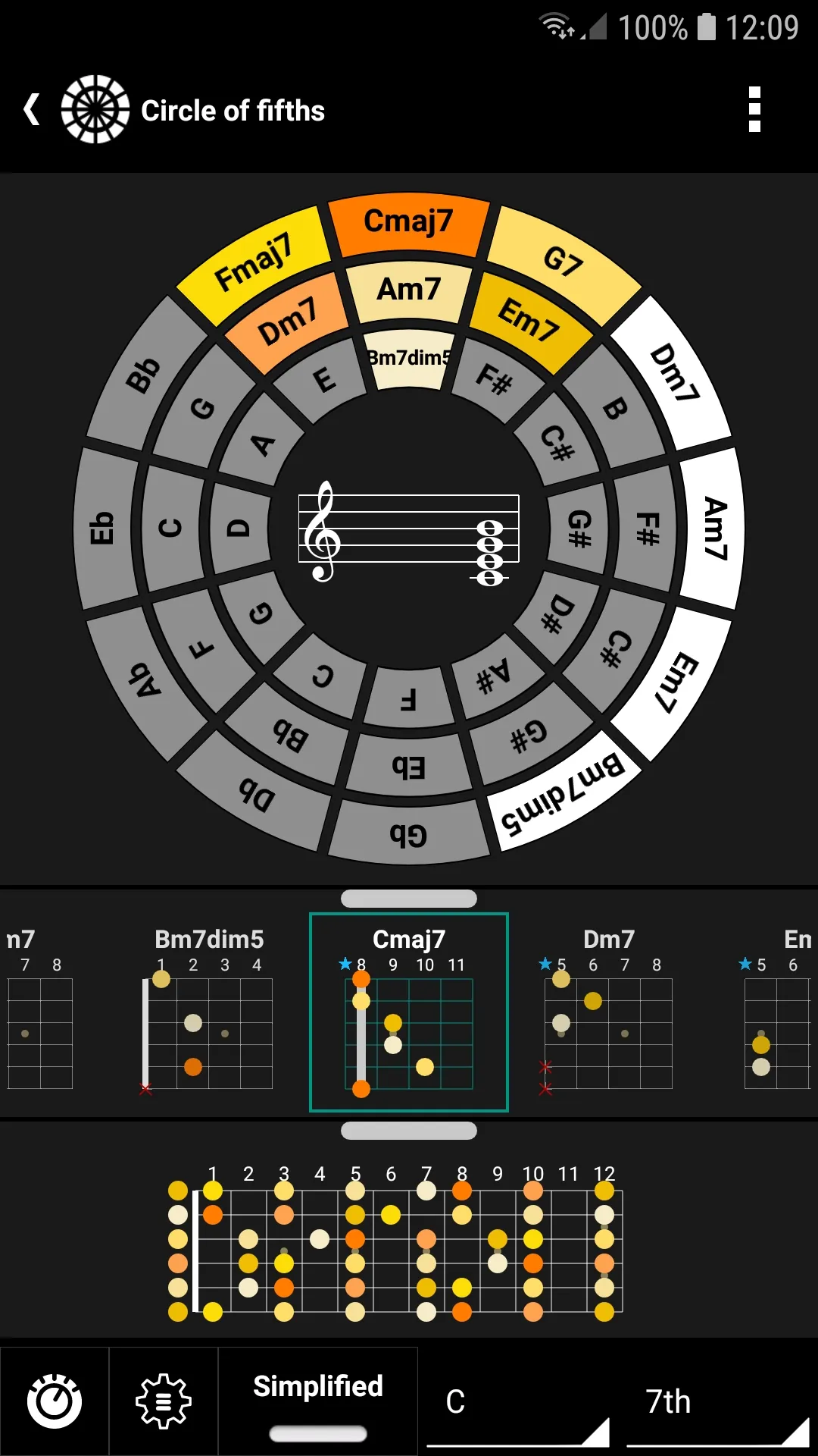 s.mart Circle of Fifths | Indus Appstore | Screenshot