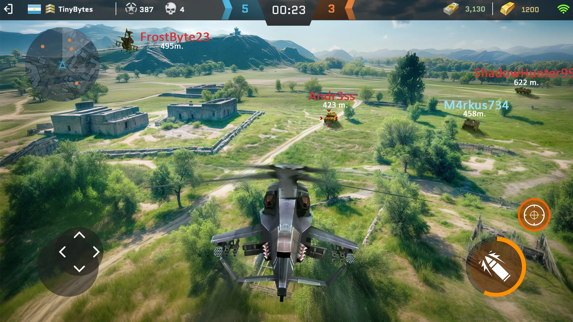 Massive Warfare: Tanks PvP War | Indus Appstore | Screenshot