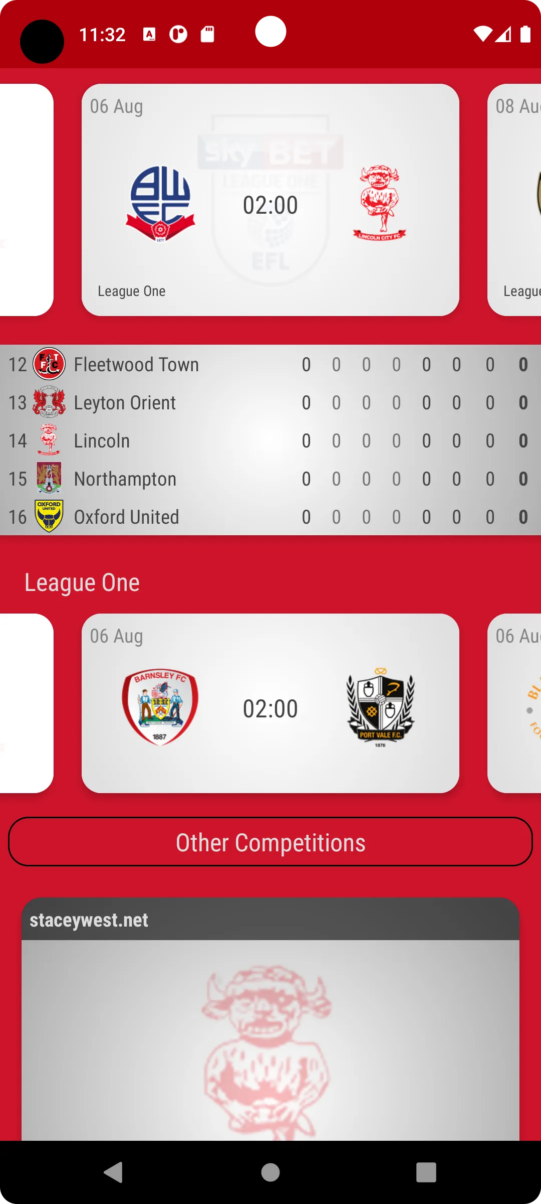 Lincoln City Fan App | Indus Appstore | Screenshot