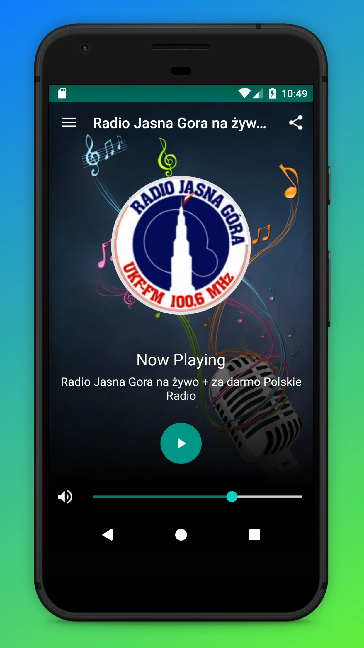 Radio Jasna Góra FM Polska App | Indus Appstore | Screenshot