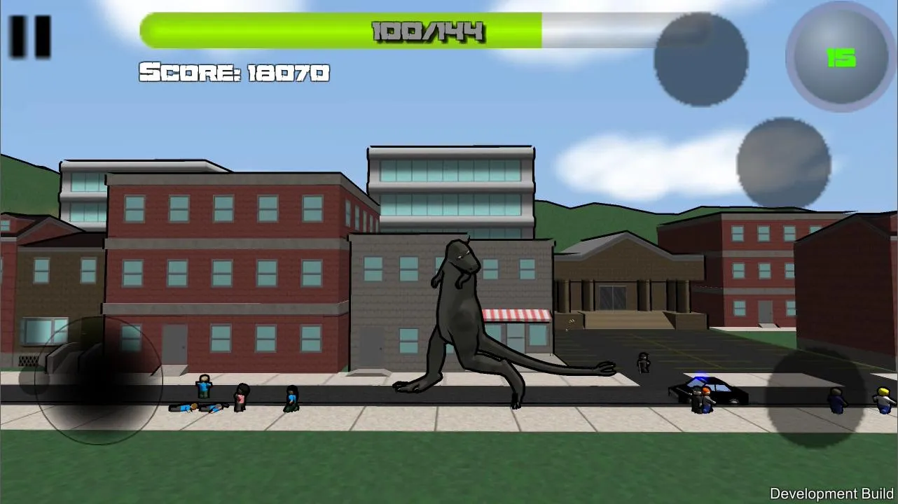 Attack of Giant Mutant Lizard | Indus Appstore | Screenshot