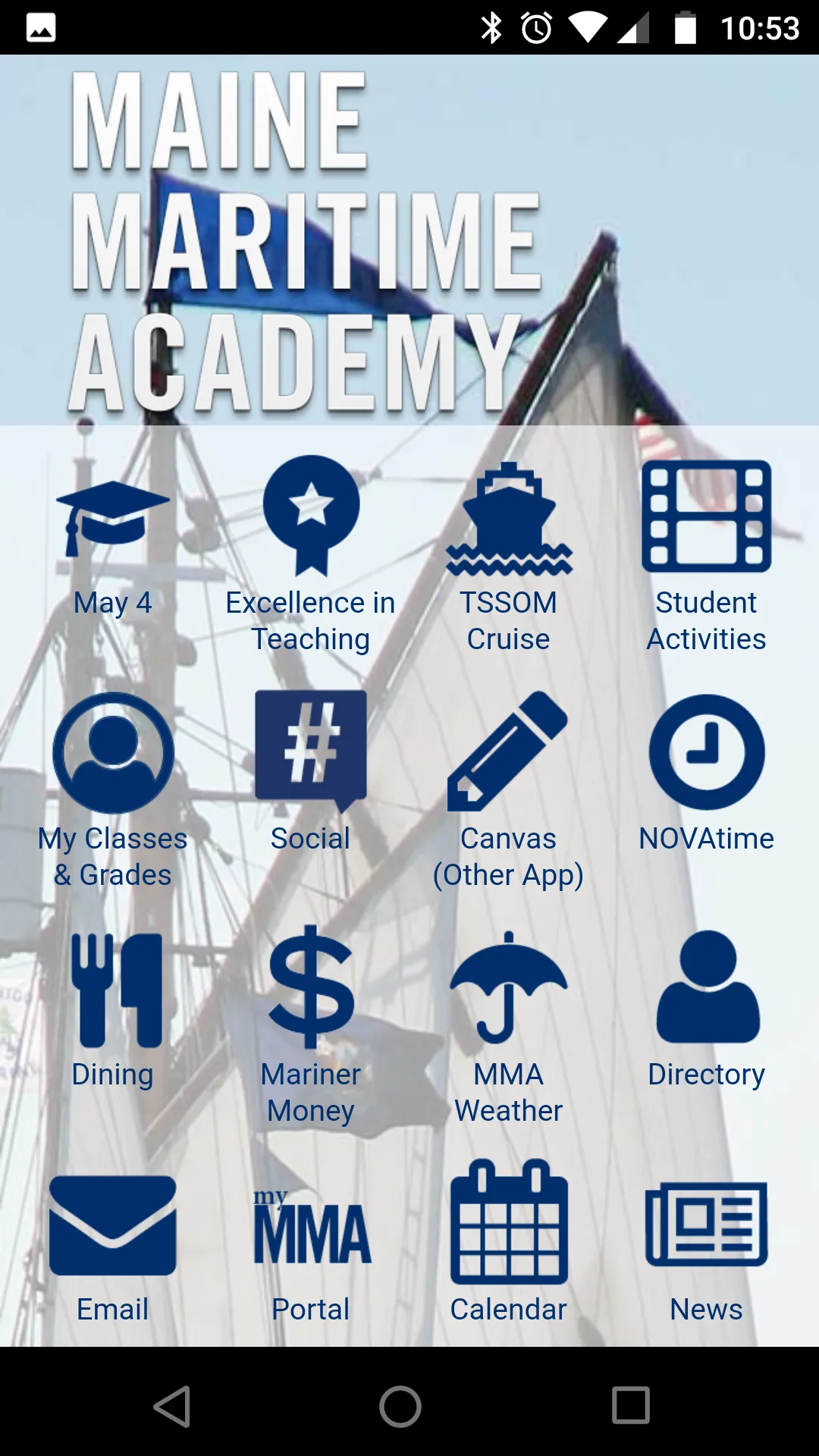 Maine Maritime Academy Mobile | Indus Appstore | Screenshot