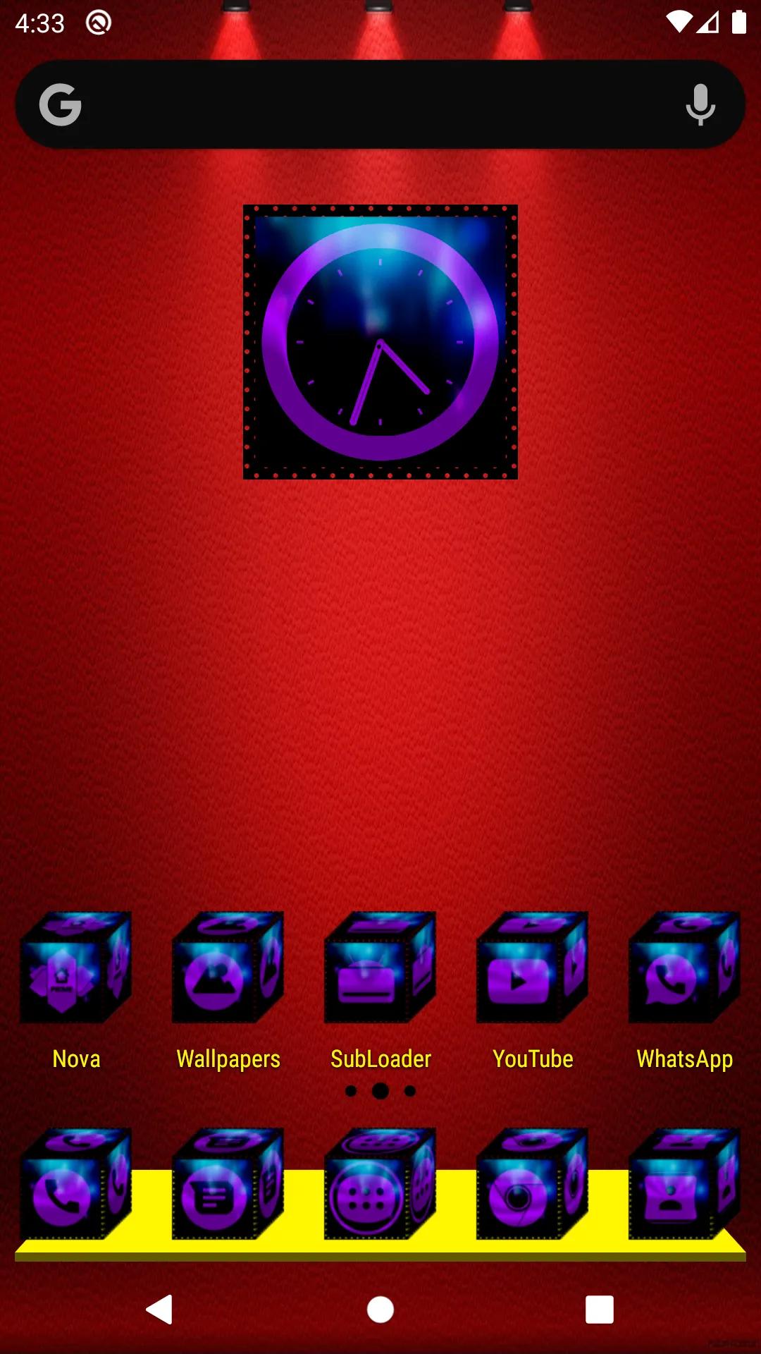 3D Purple Icon Pack | Indus Appstore | Screenshot