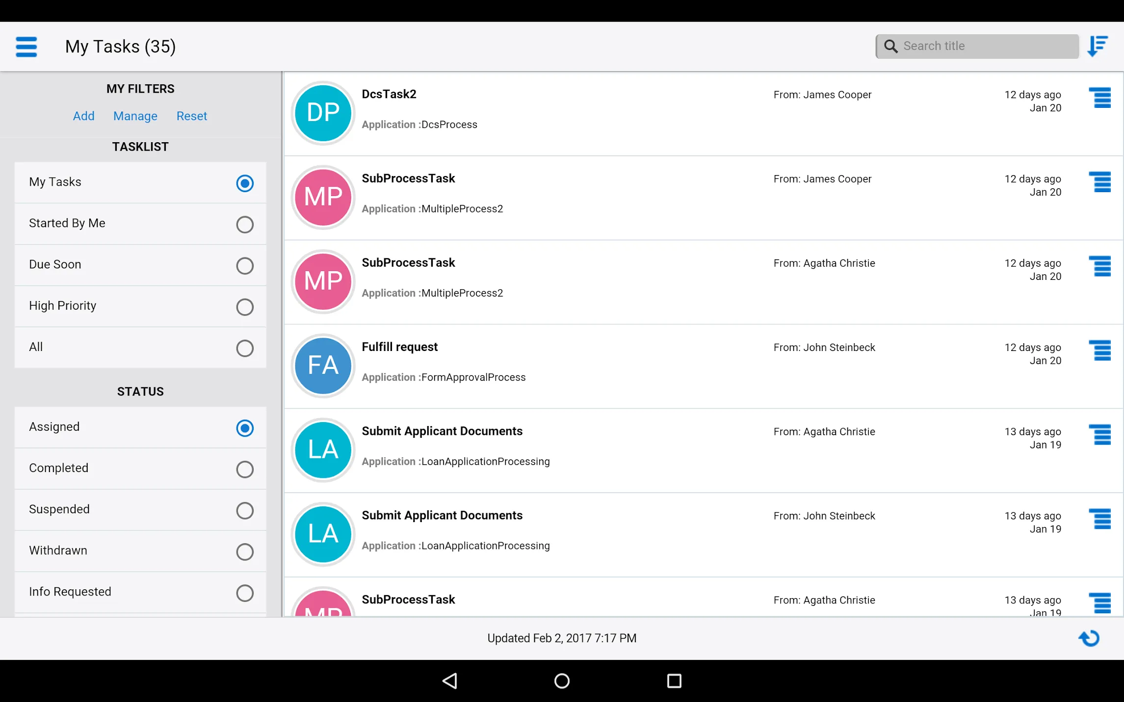 Oracle Process Mobile | Indus Appstore | Screenshot