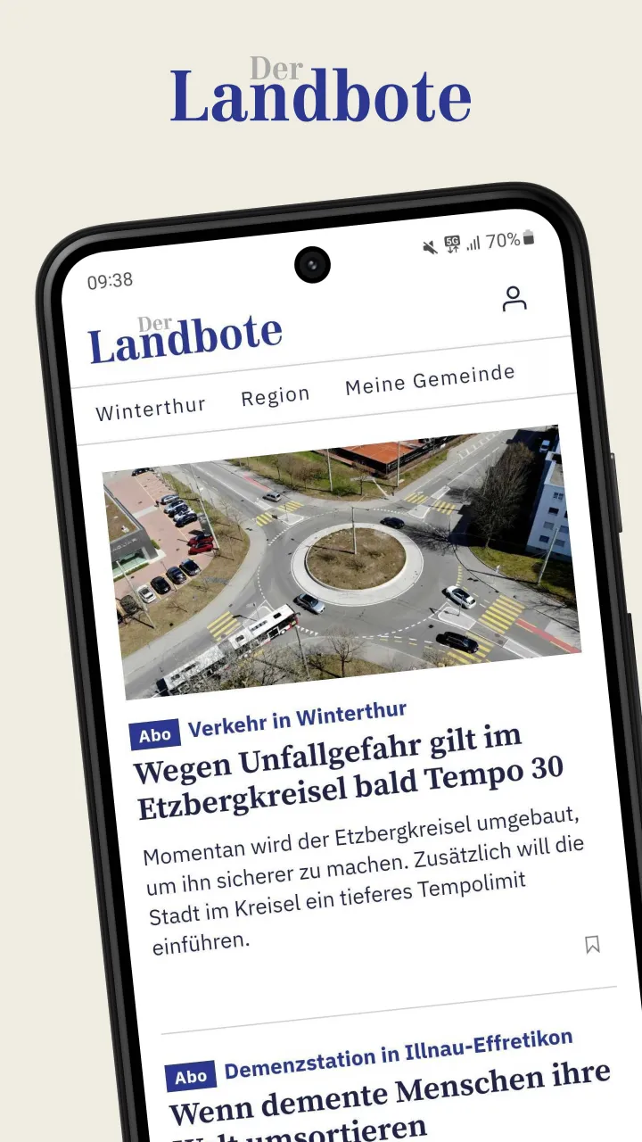 Der Landbote - Nachrichten | Indus Appstore | Screenshot