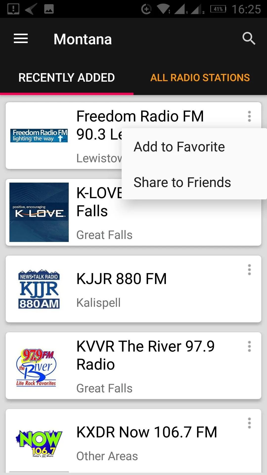 Montana Radio Stations - USA | Indus Appstore | Screenshot