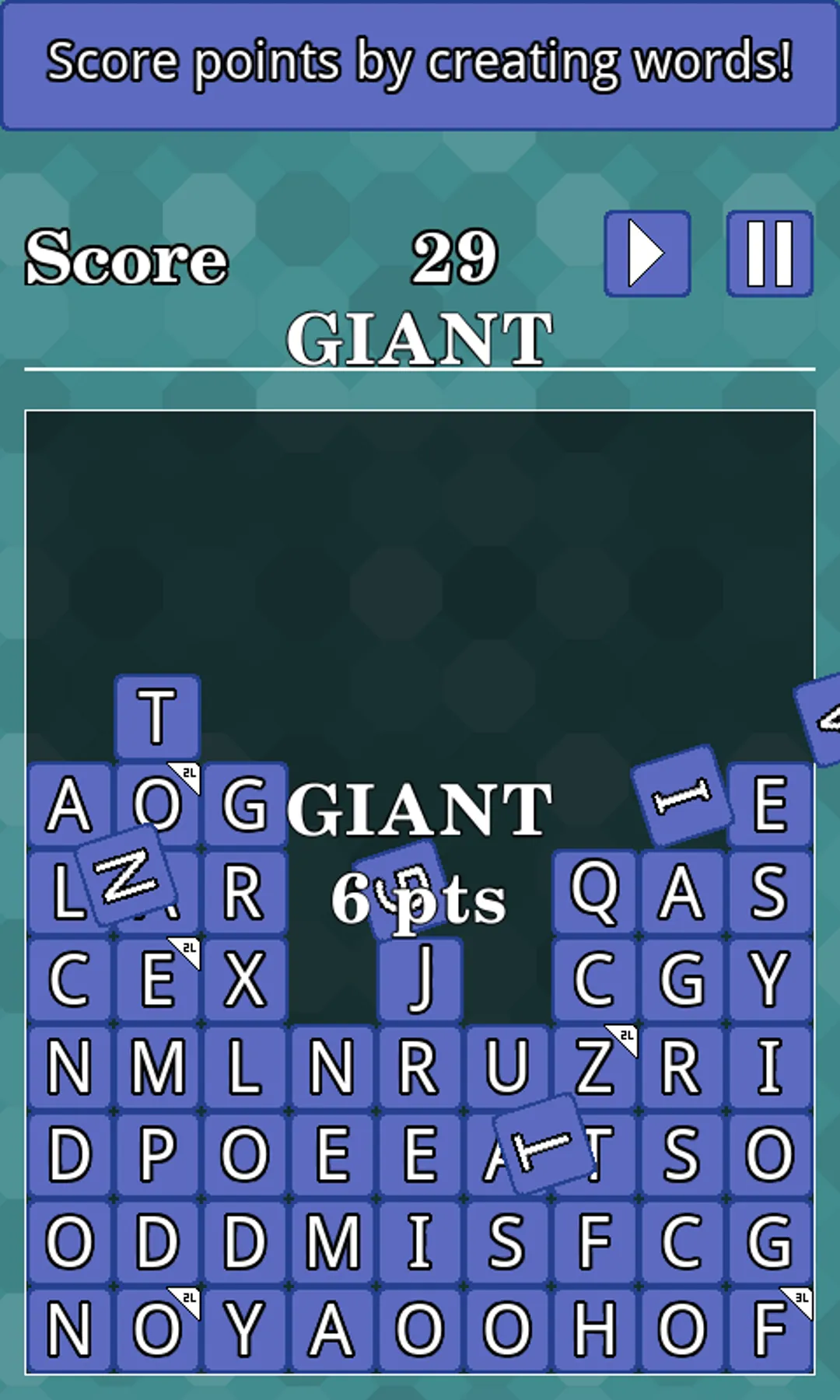 WordTris - Word spelling game | Indus Appstore | Screenshot