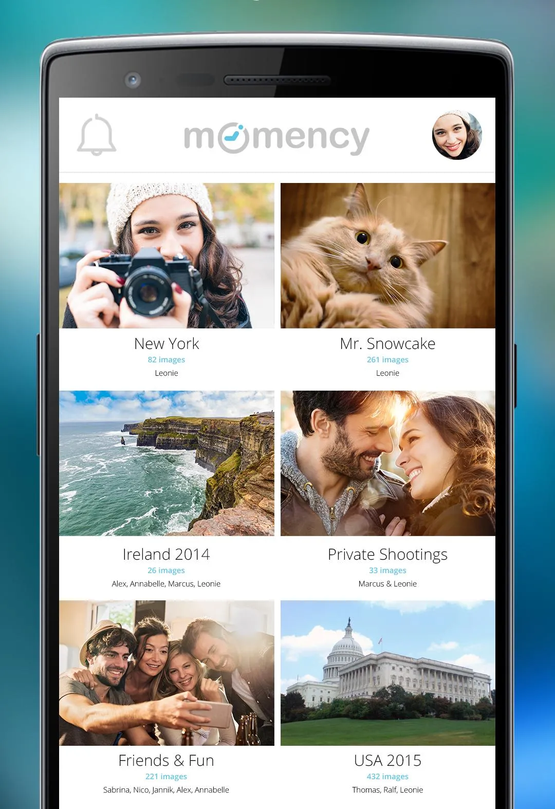 The Photo App - momency | Indus Appstore | Screenshot