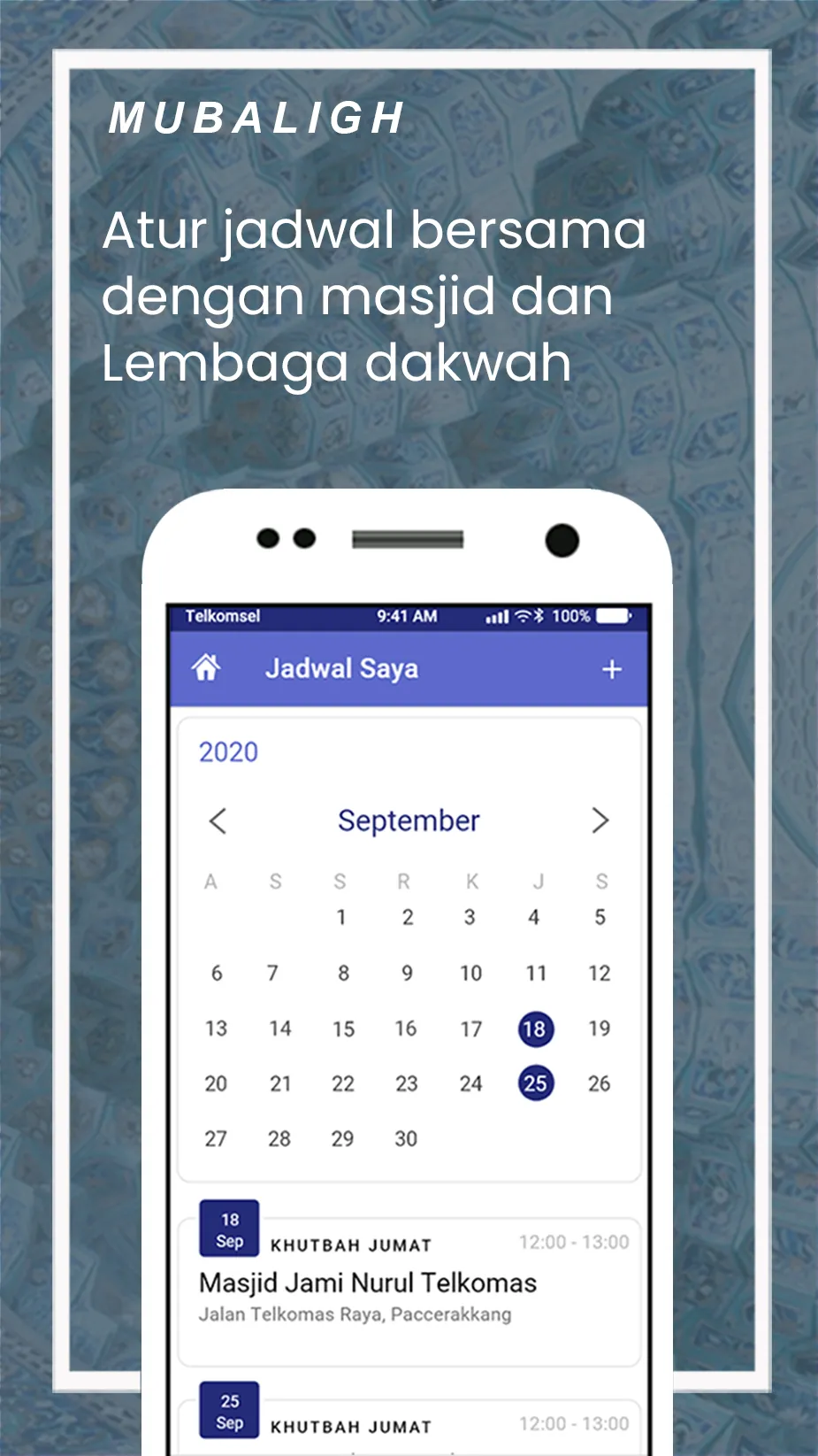 Balligh - Penjadwalan Khutbah | Indus Appstore | Screenshot