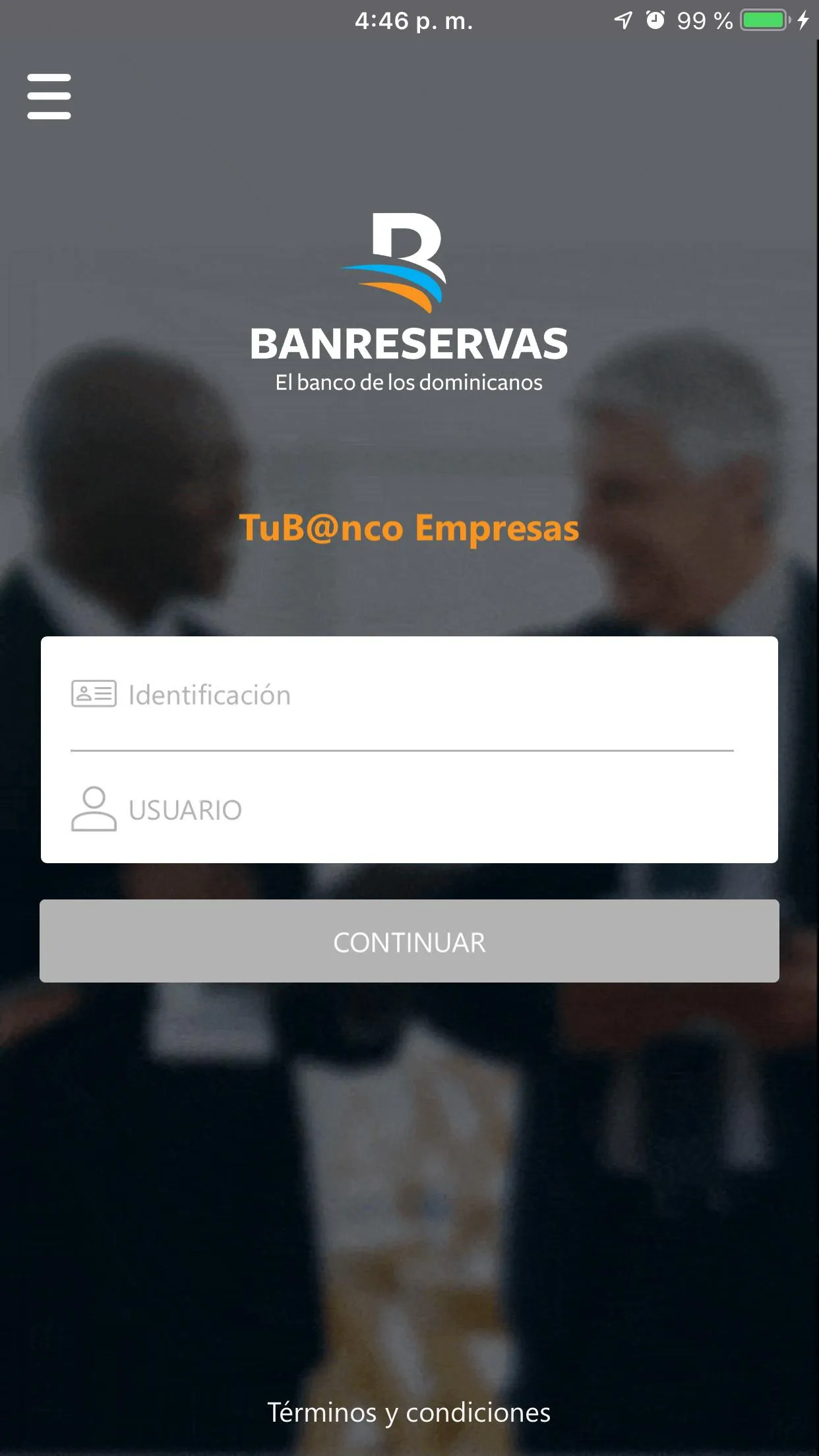 Banreservas Empresas | Indus Appstore | Screenshot