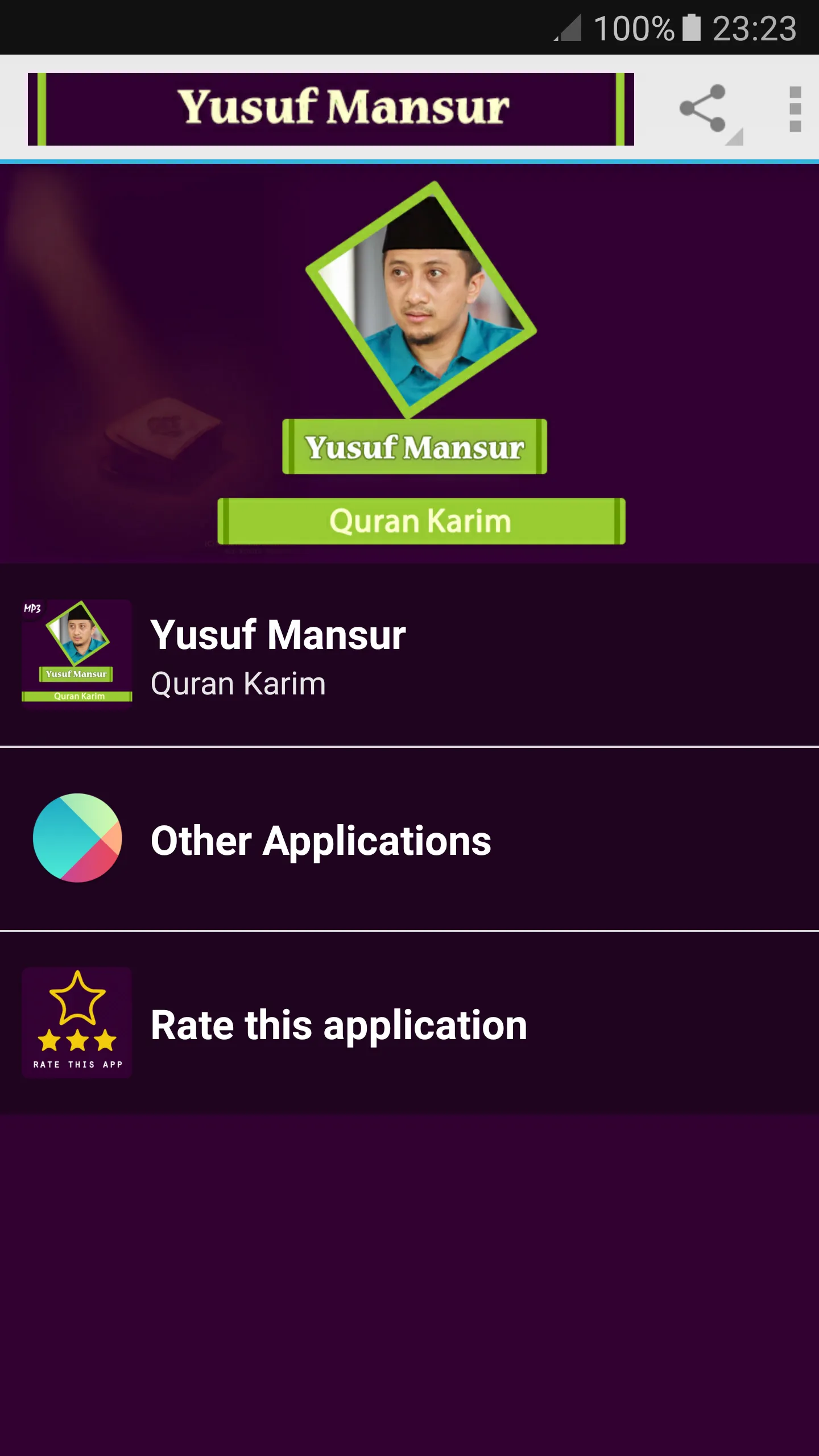 Ustad Yusuf Mansur Quran | Indus Appstore | Screenshot