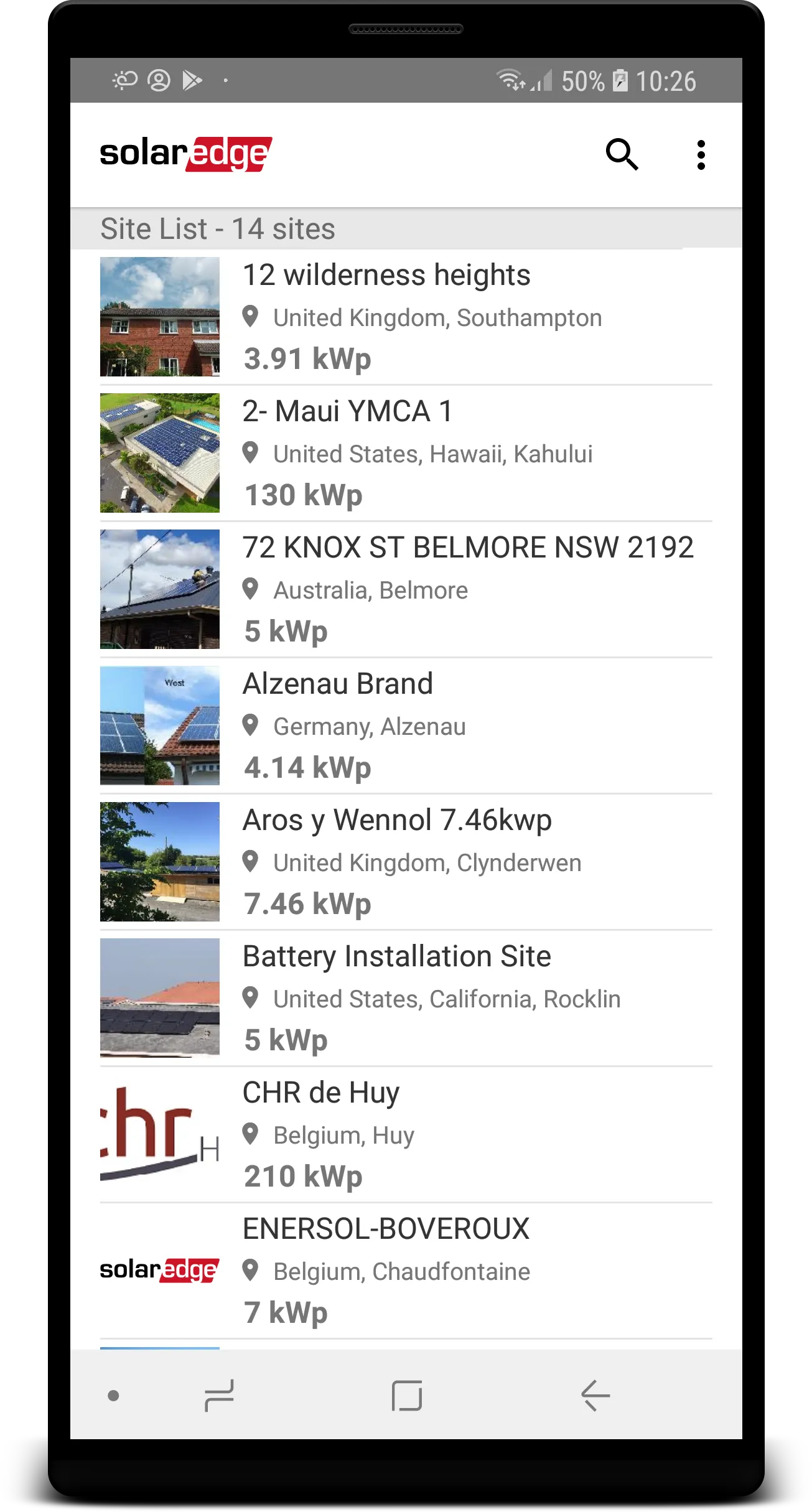 SolarEdge Monitoring | Indus Appstore | Screenshot