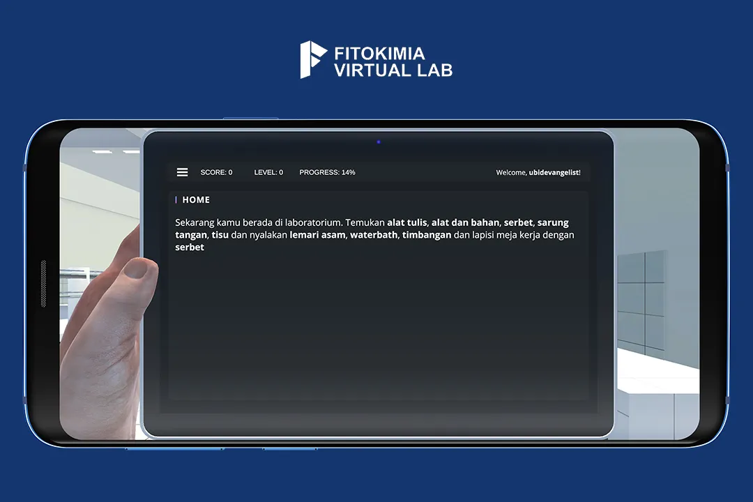 Virtual Lab Fitokimia | Indus Appstore | Screenshot