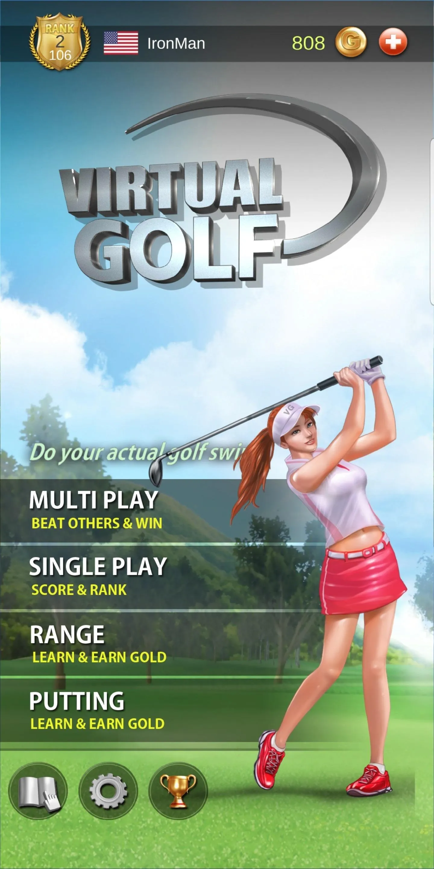 Virtual Golf | Indus Appstore | Screenshot