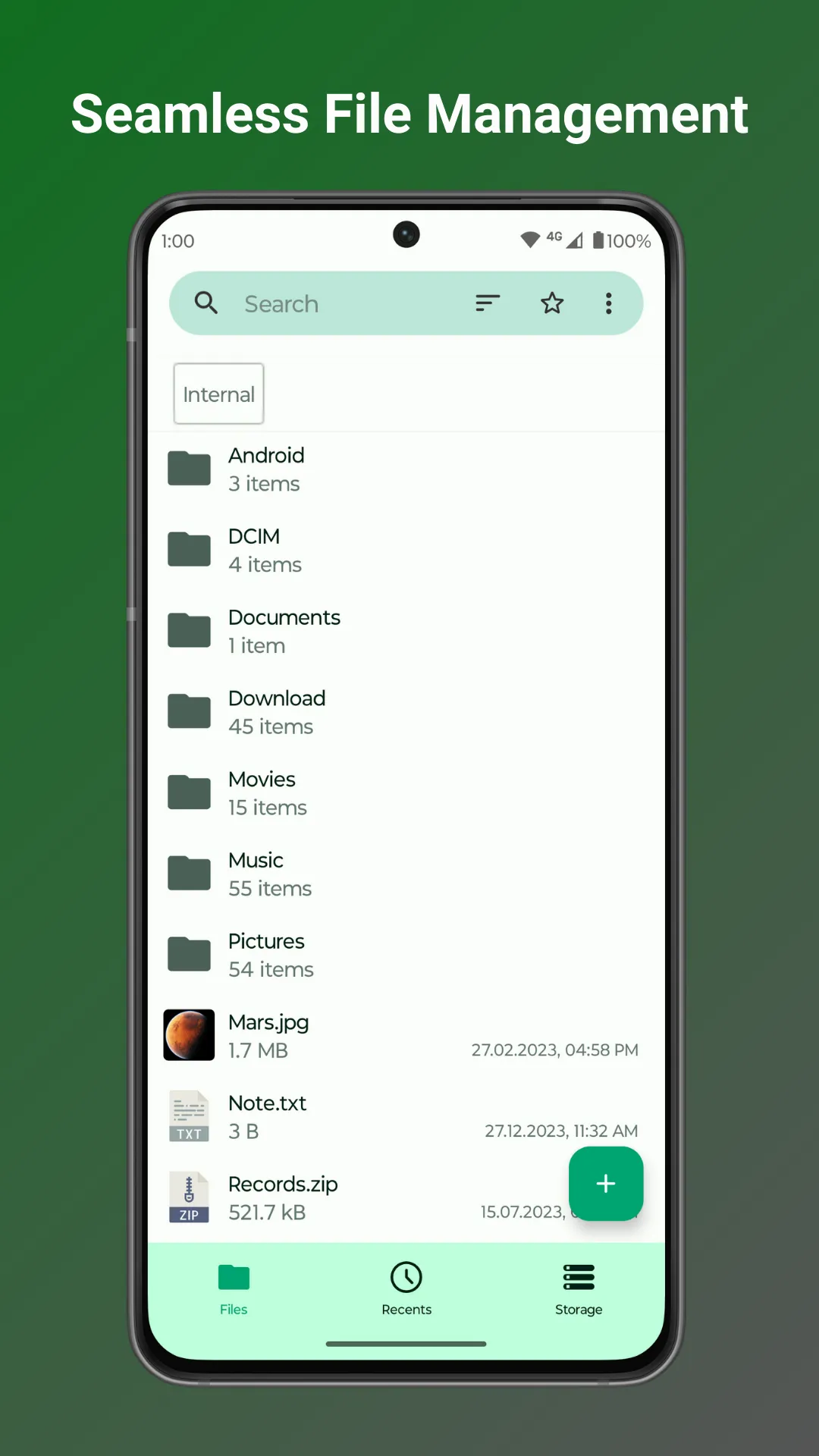 Fossify File Manager | Indus Appstore | Screenshot