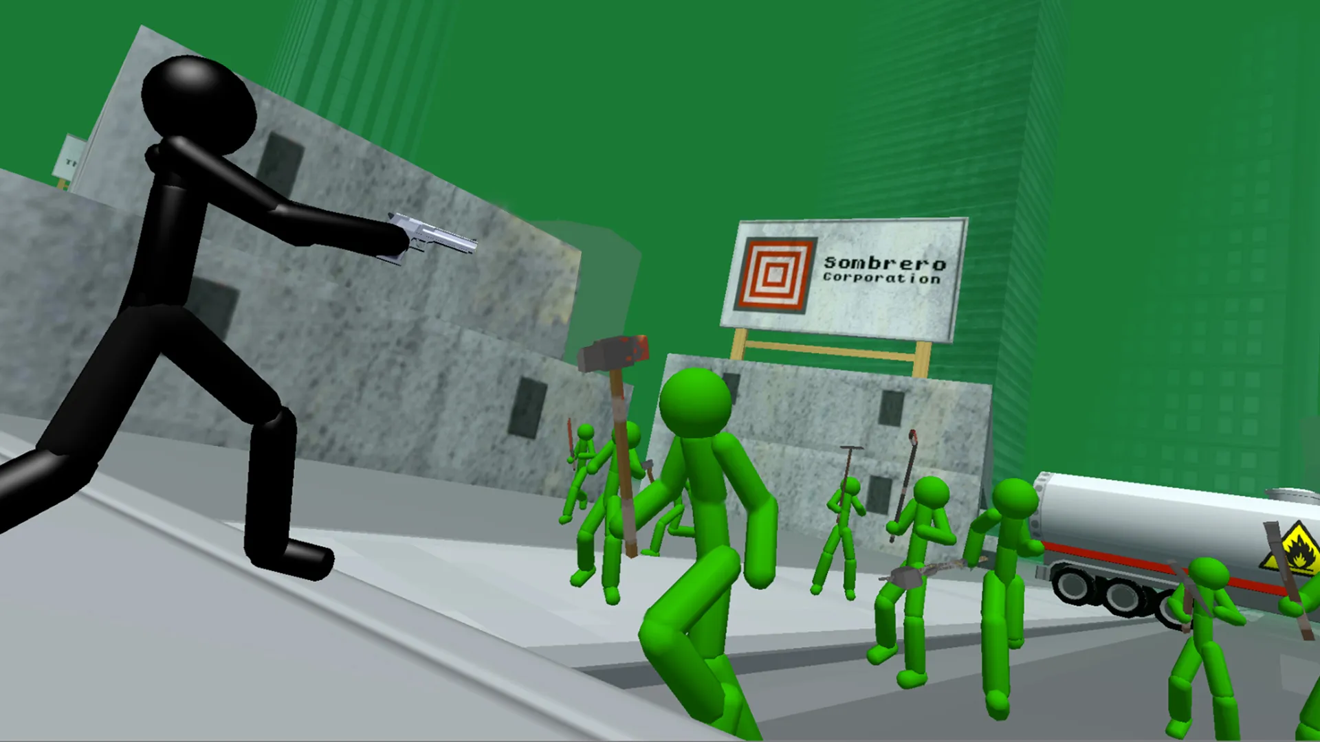 Stickman Zombie Shooting 3D | Indus Appstore | Screenshot