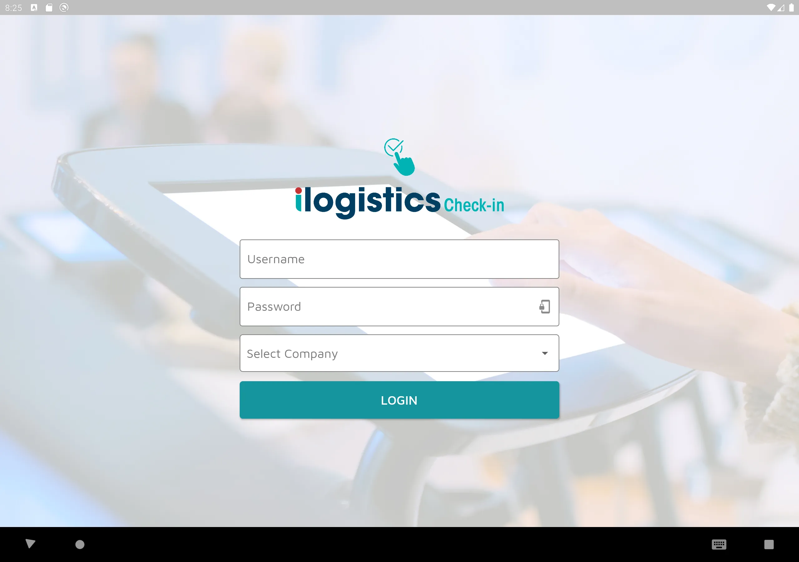 iLogistics Check-in | Indus Appstore | Screenshot