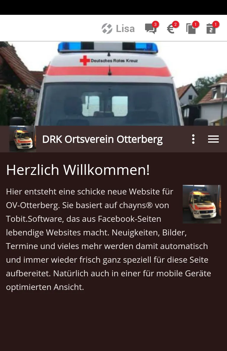 DRK Ortsverein Otterberg | Indus Appstore | Screenshot