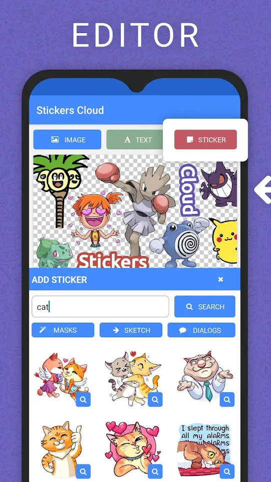 Stickers Cloud & Sticker Maker | Indus Appstore | Screenshot