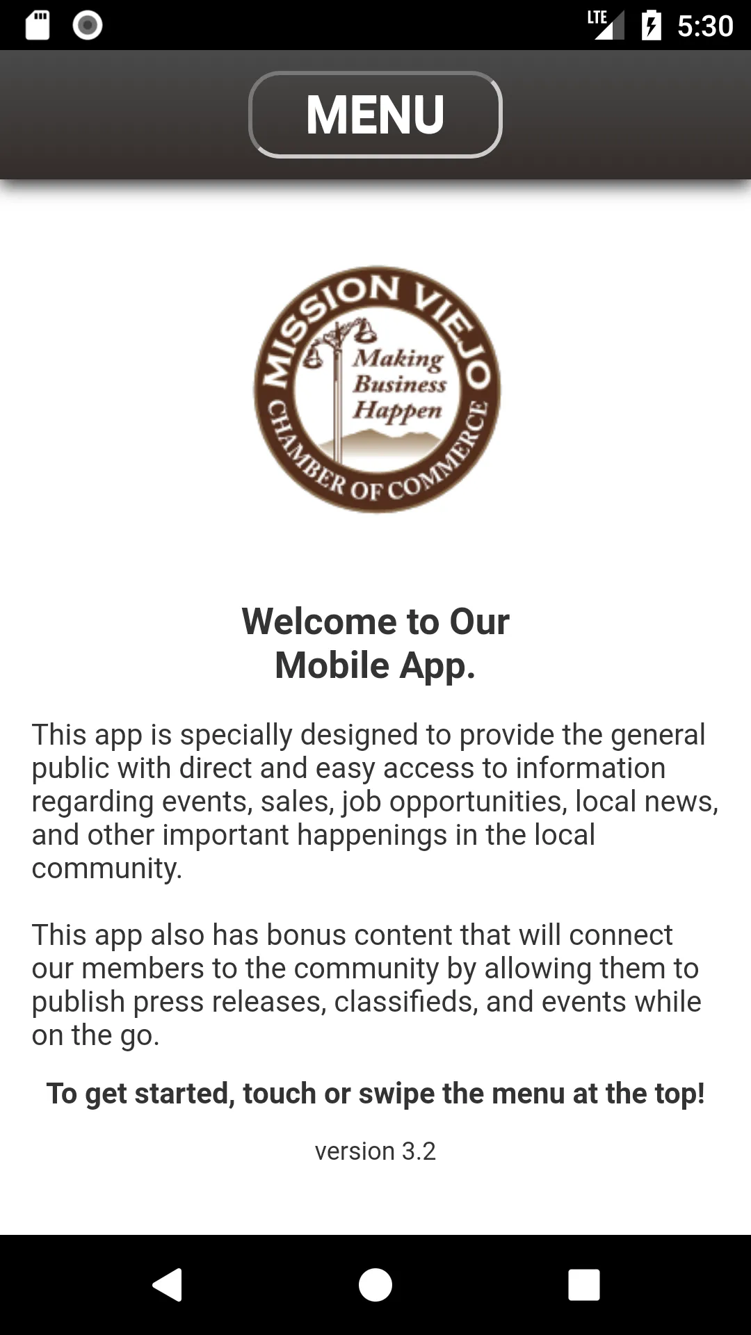 Mission Viejo Chamber App | Indus Appstore | Screenshot