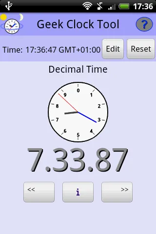 Geek Clock Tool | Indus Appstore | Screenshot