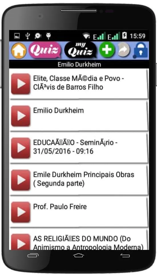 Curso de Sociologia (português | Indus Appstore | Screenshot