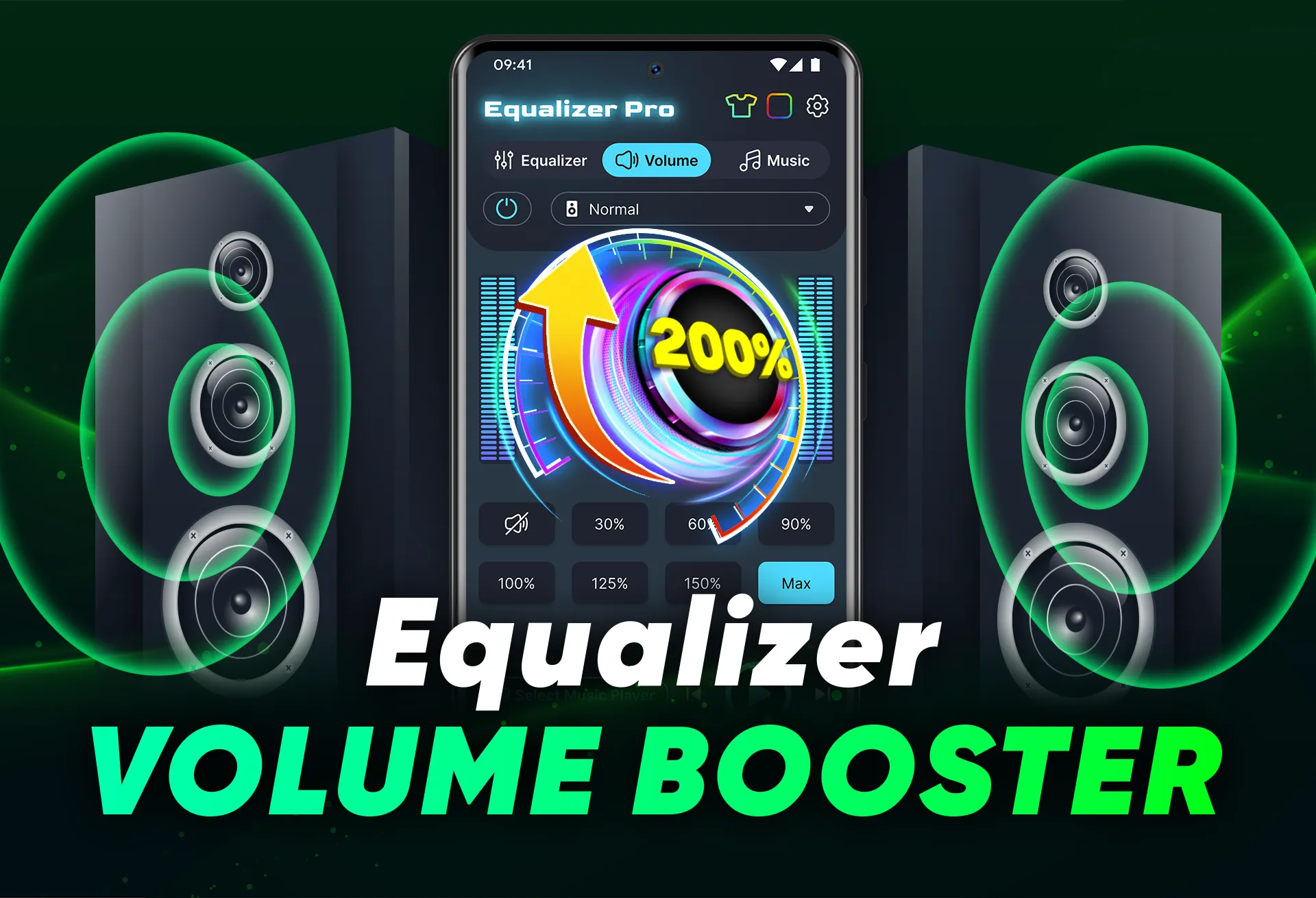 Volume Booster Equalizer Bass | Indus Appstore | Screenshot