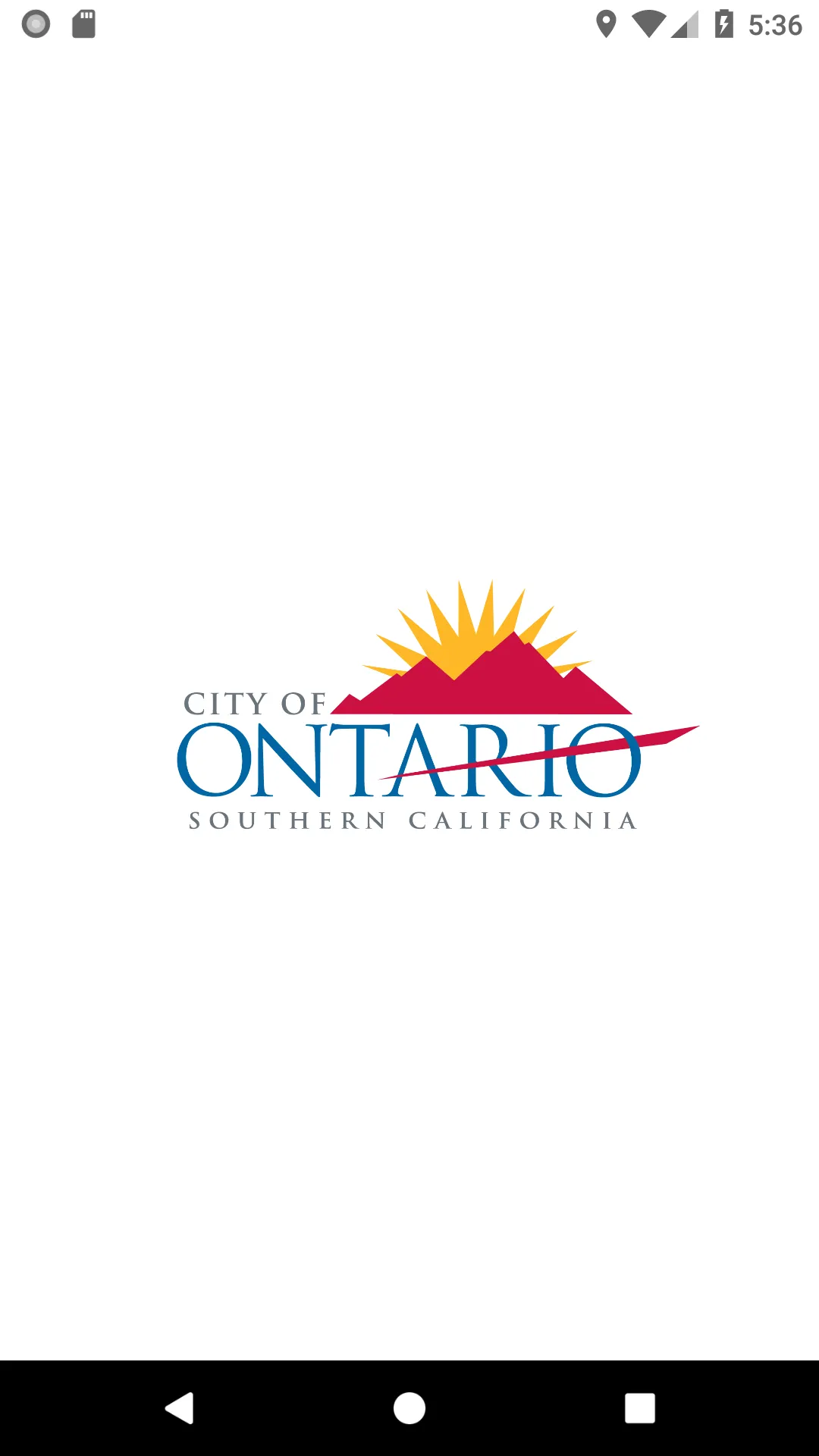 myOntario: City of Ontario, Ca | Indus Appstore | Screenshot