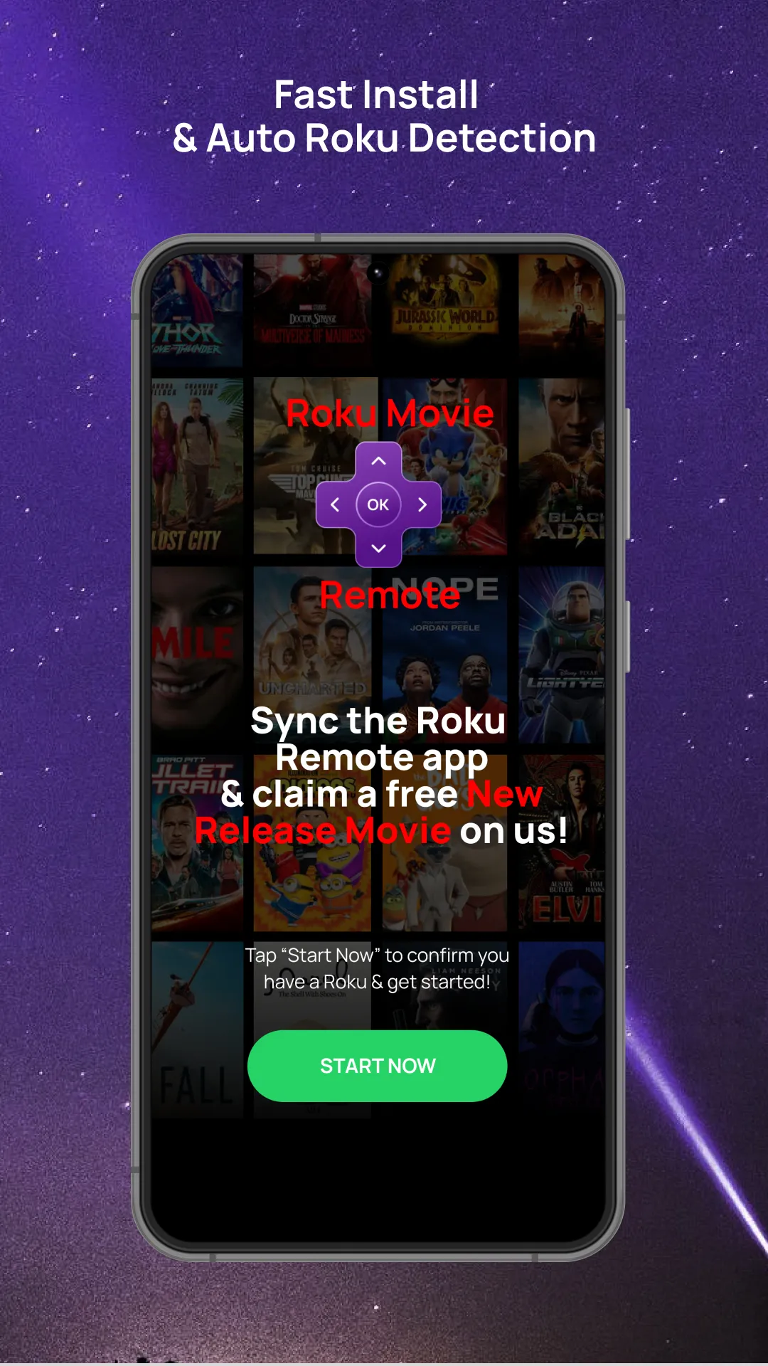 Roku Movie Remote | Indus Appstore | Screenshot