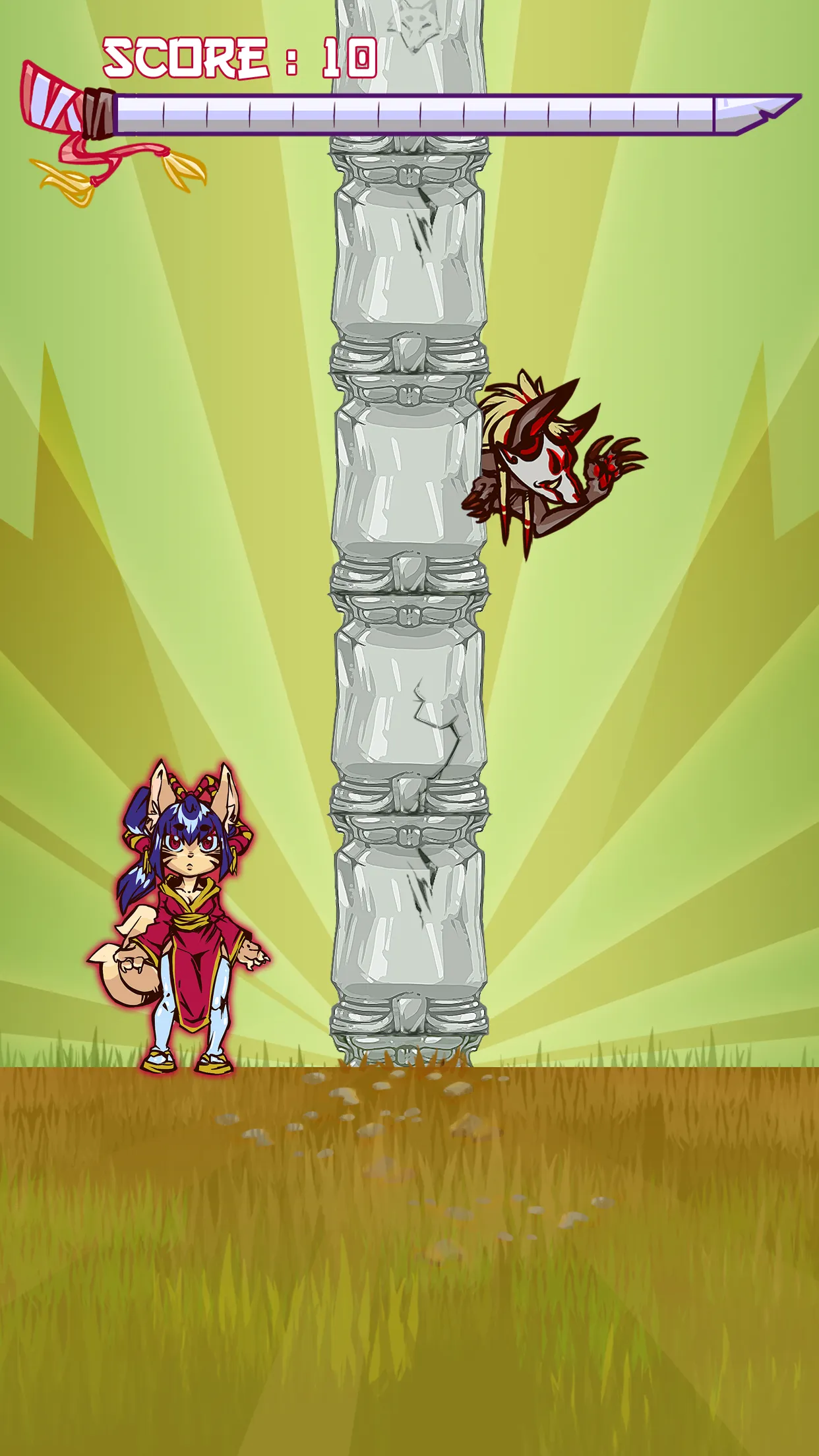 Kitsune power destruction | Indus Appstore | Screenshot