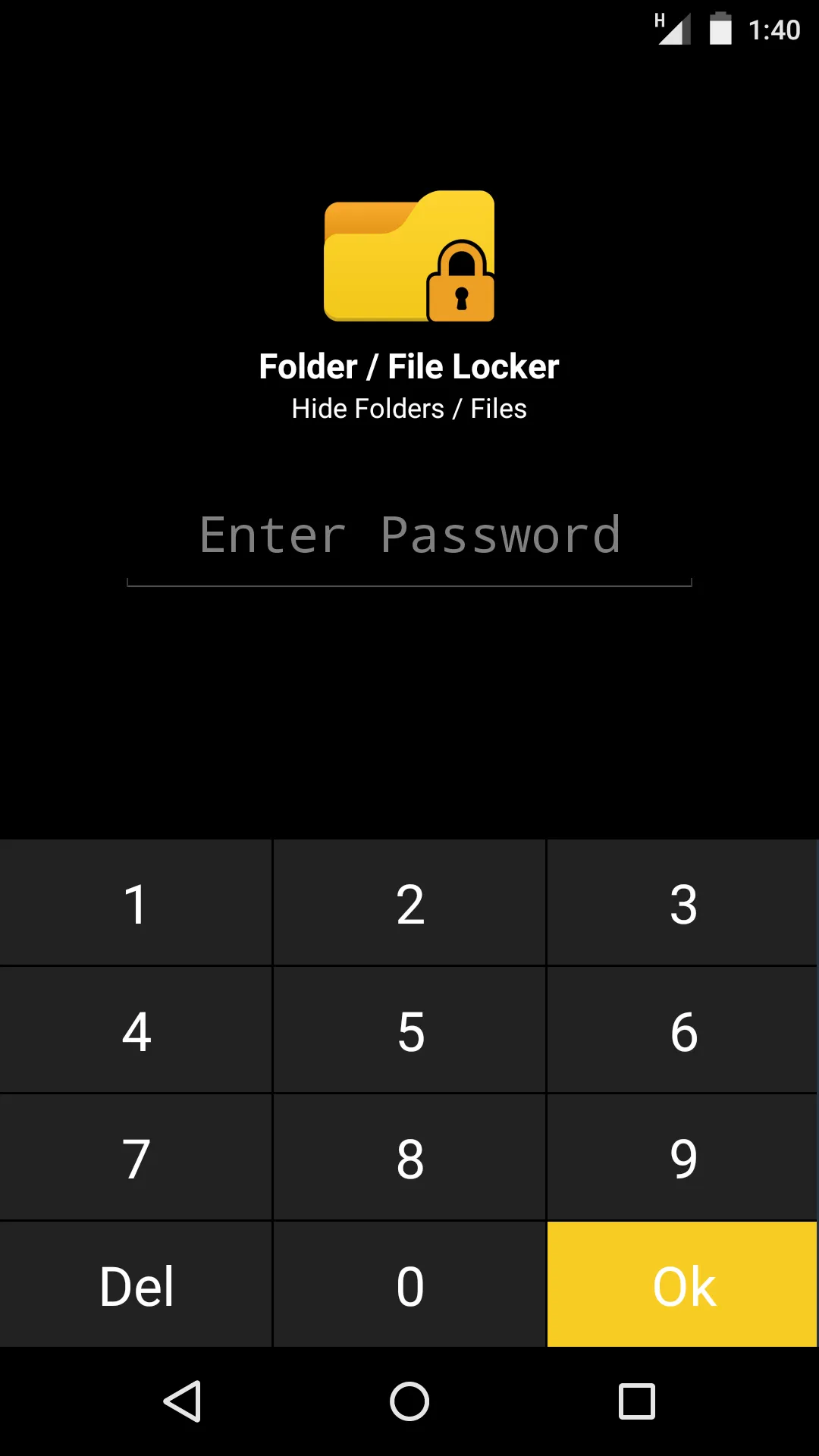 FileSafe - Hide File / Folder | Indus Appstore | Screenshot