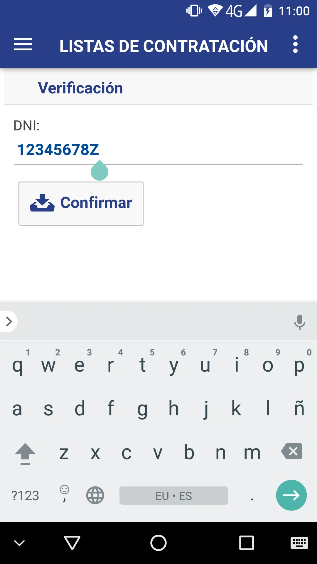 Listas Contratación Osakidetza | Indus Appstore | Screenshot