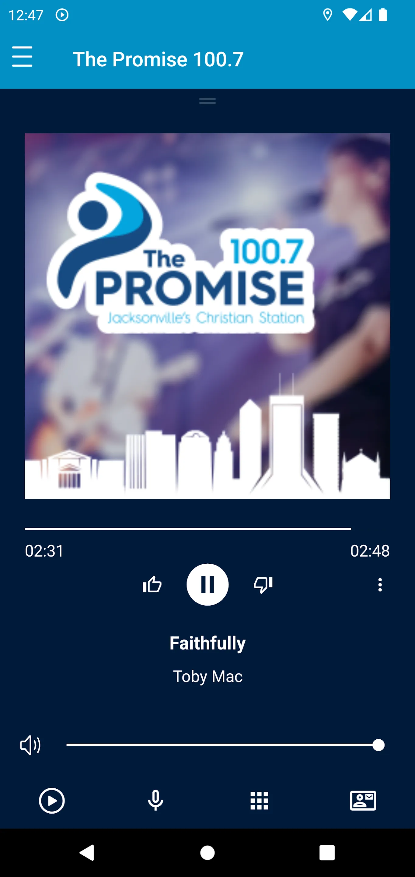 The Promise - FM100.7 | Indus Appstore | Screenshot